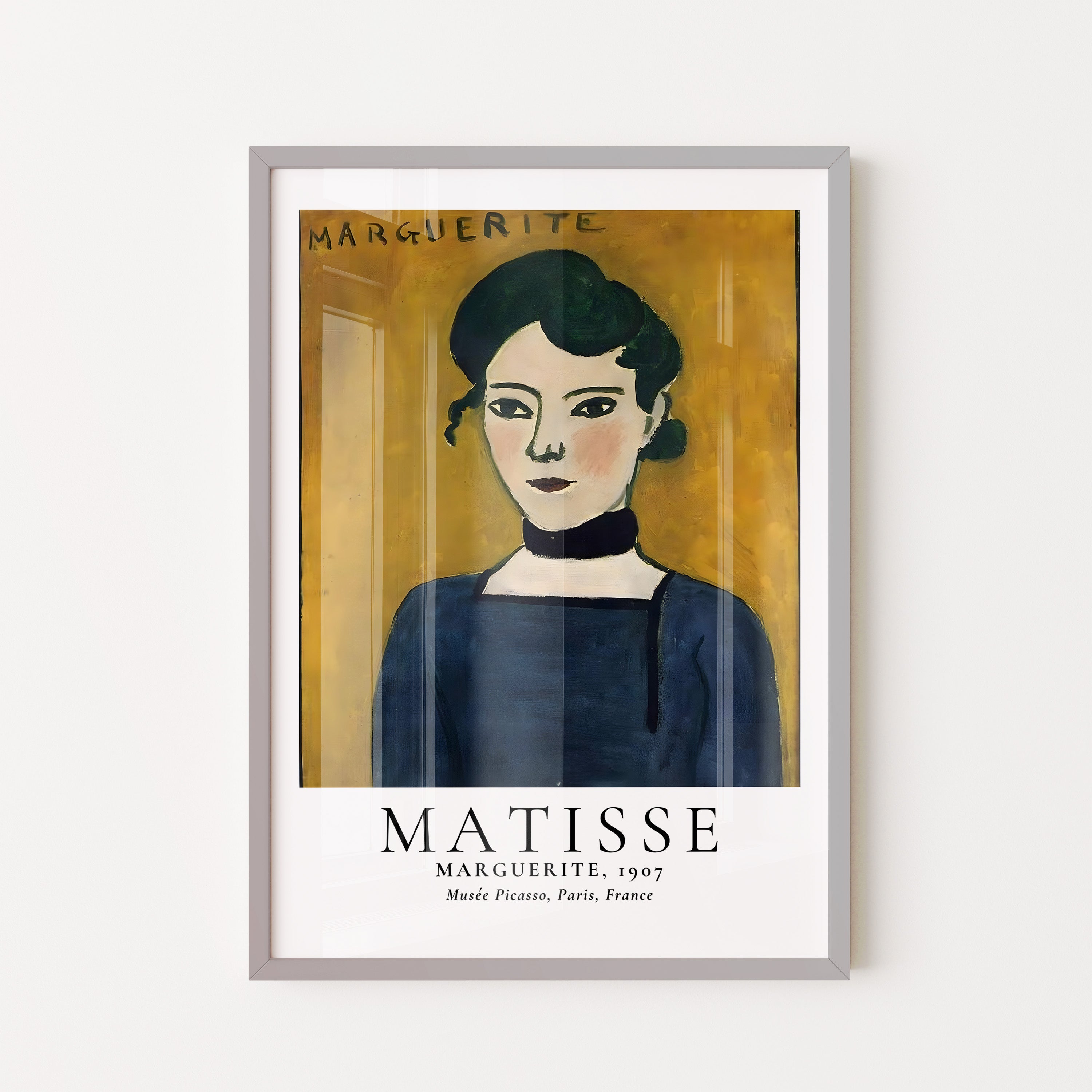 Henri Matisse Marguerite Portrait 1907