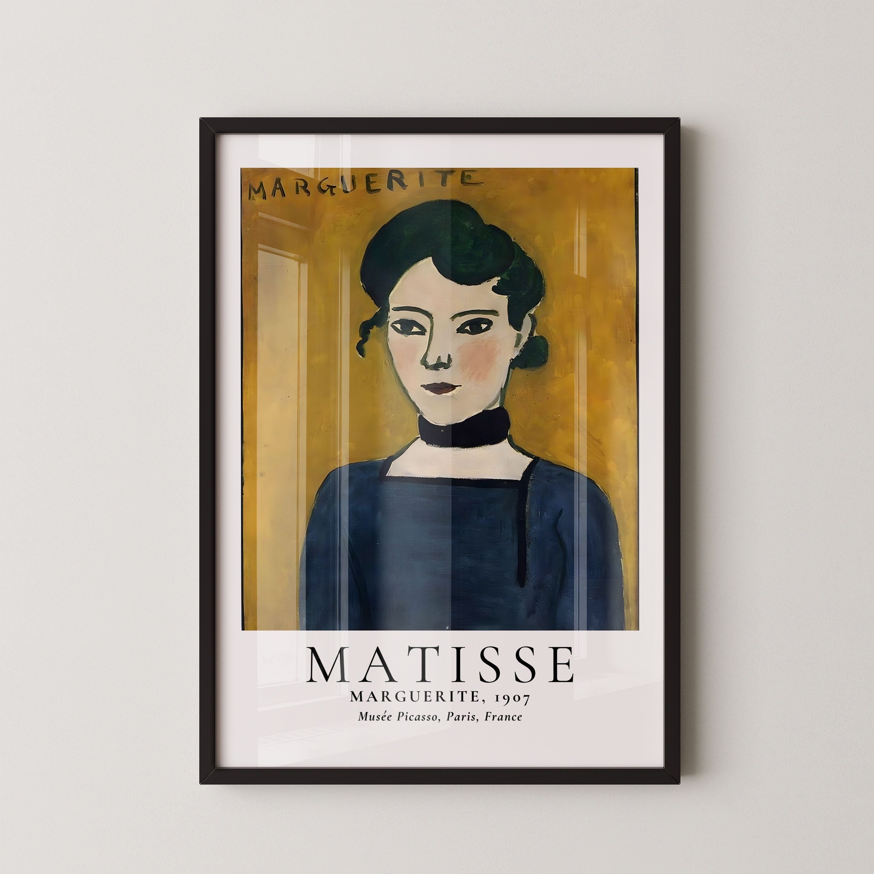 Henri Matisse Marguerite Portrait 1907