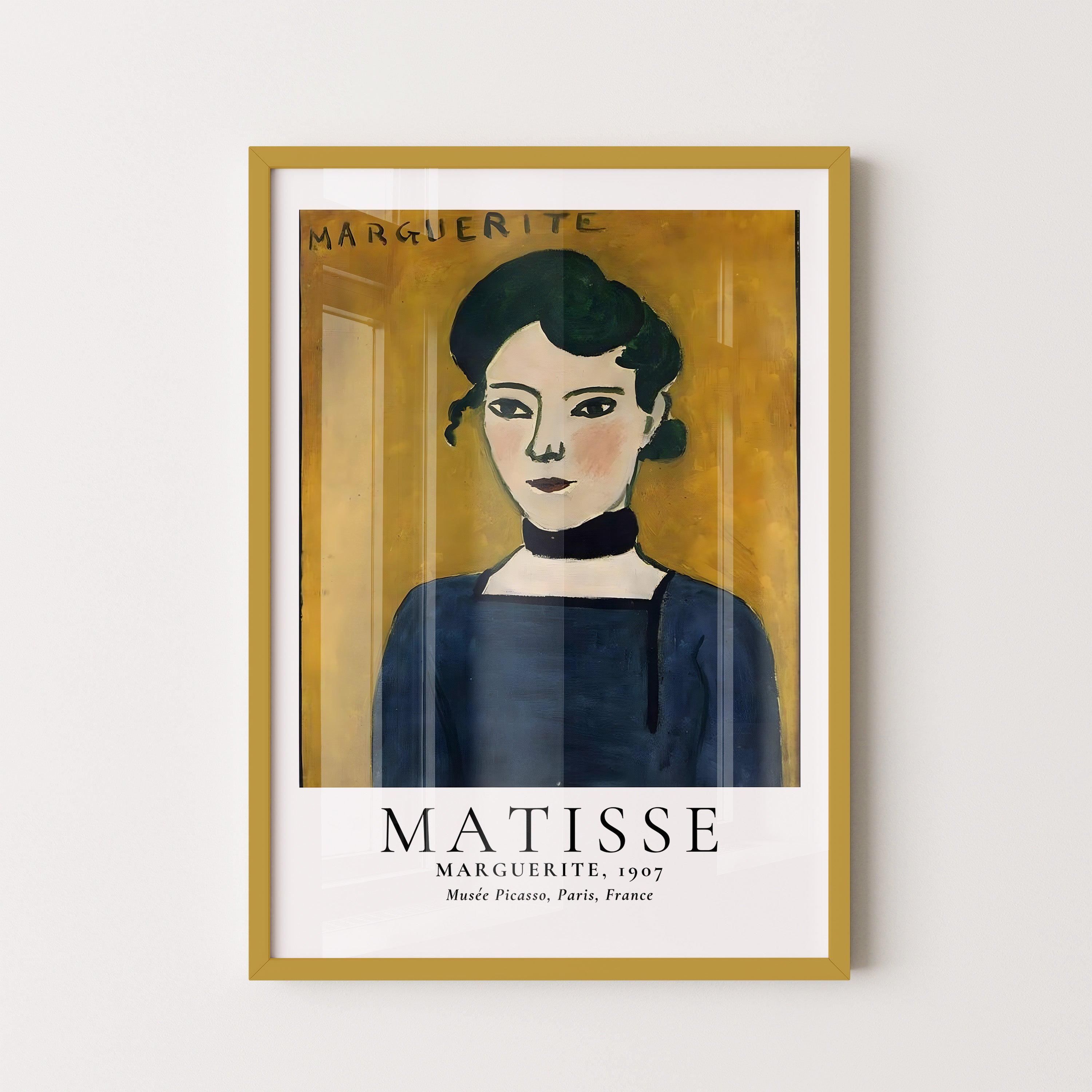 Henri Matisse Marguerite Portrait 1907