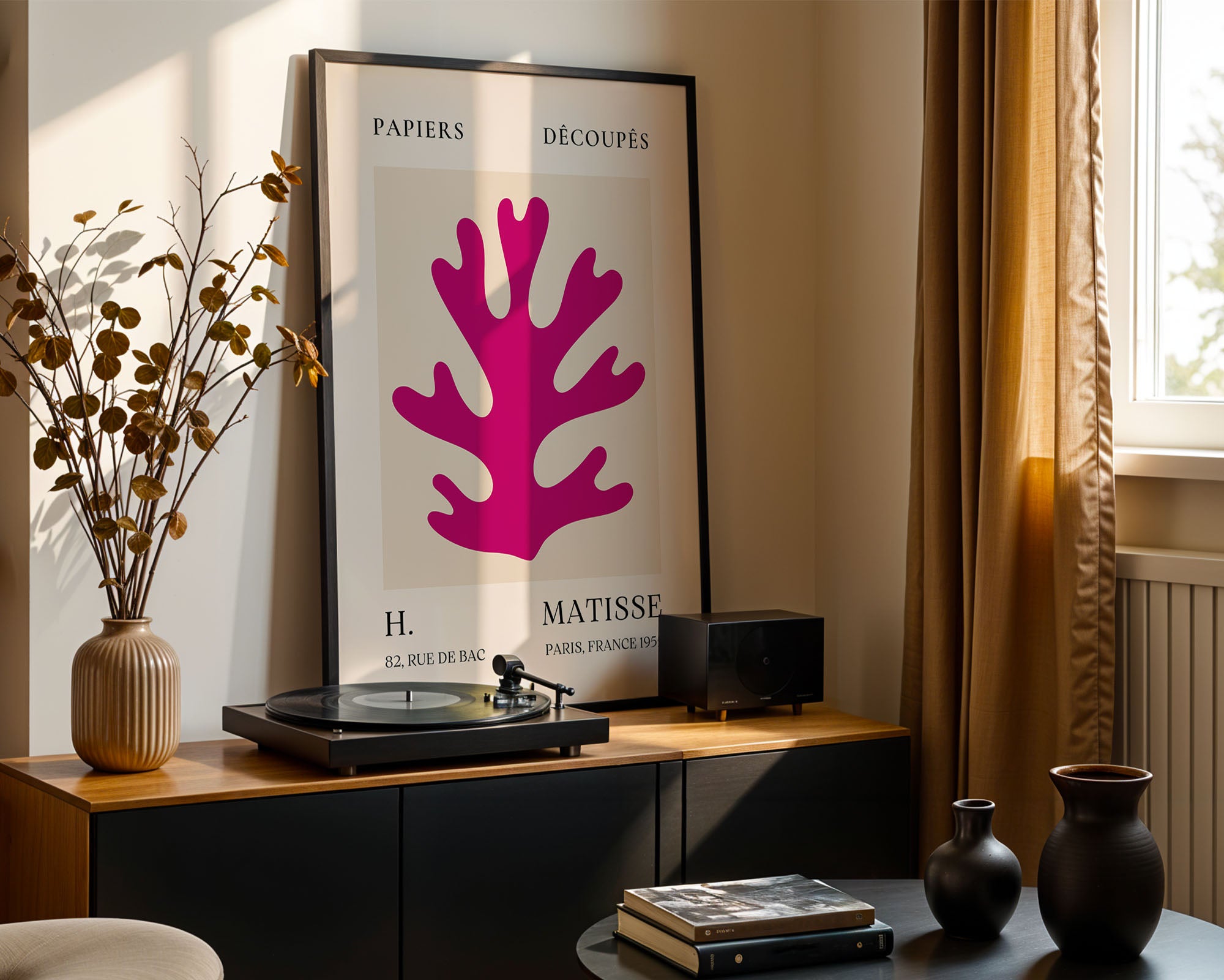 Henri Matisse – Papiers Découpés Coral Form (1955)