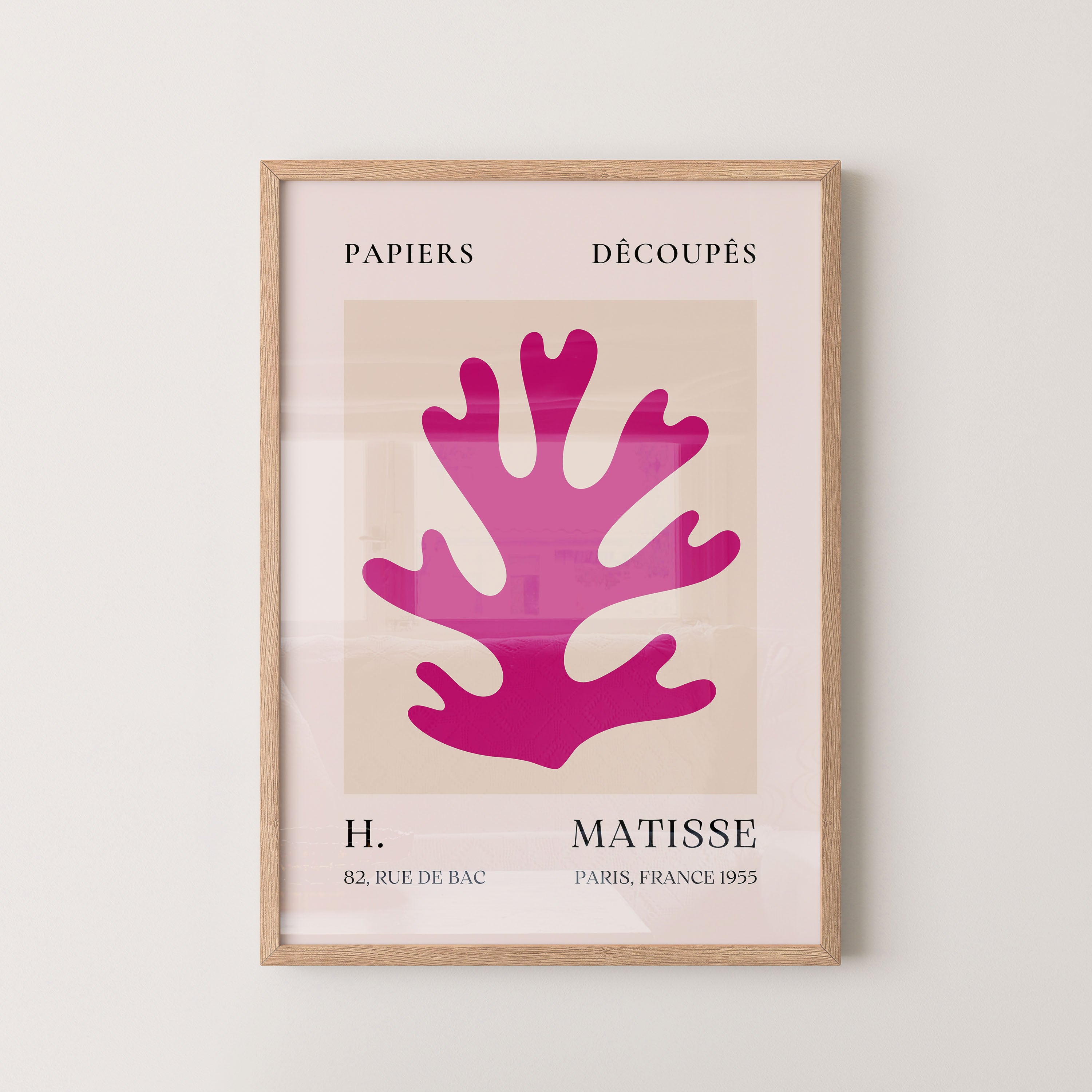 Henri Matisse – Papiers Découpés Coral Form (1955)