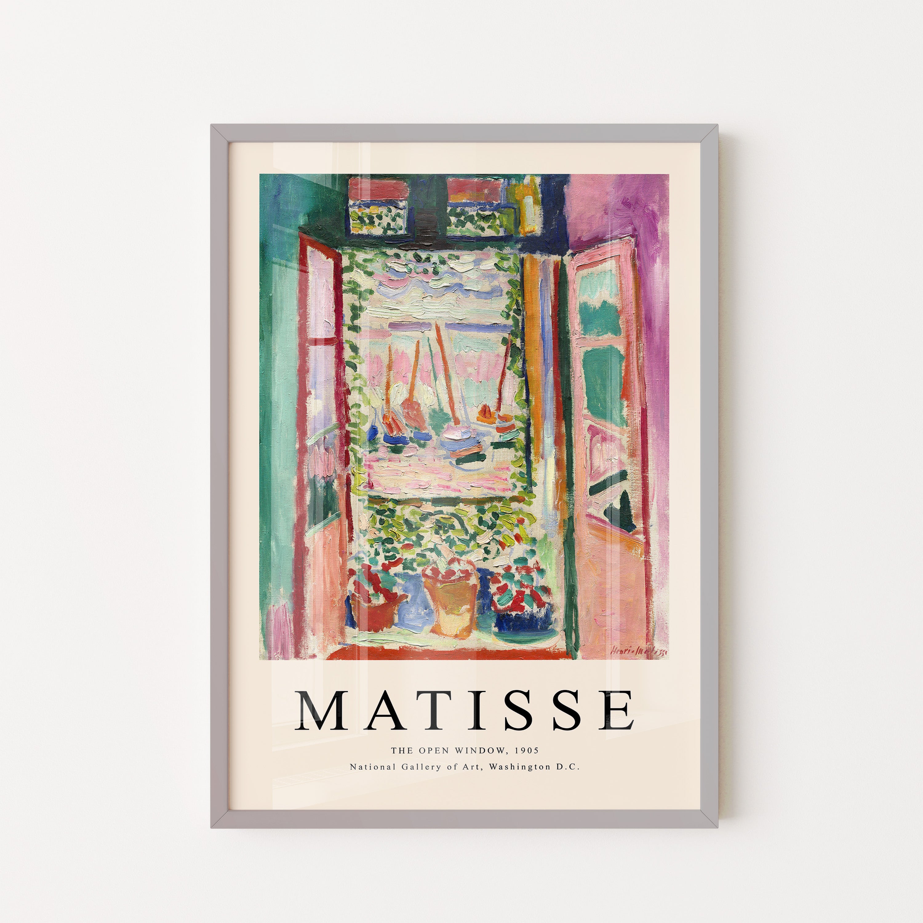 Henri Matisse – The Open Window Fauvist Color