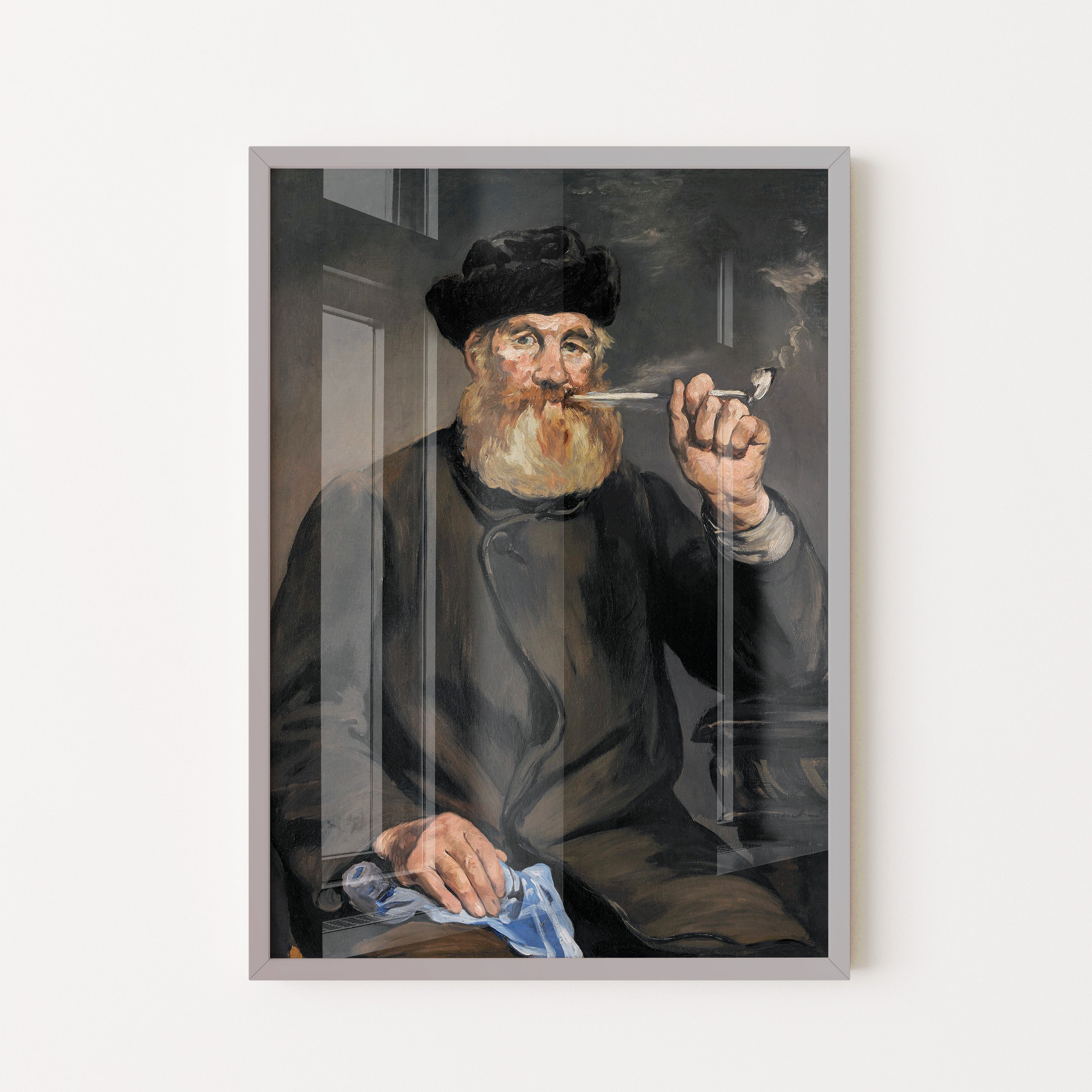 Édouard Manet – The Smoker (Portrait of a Man with a Pipe)