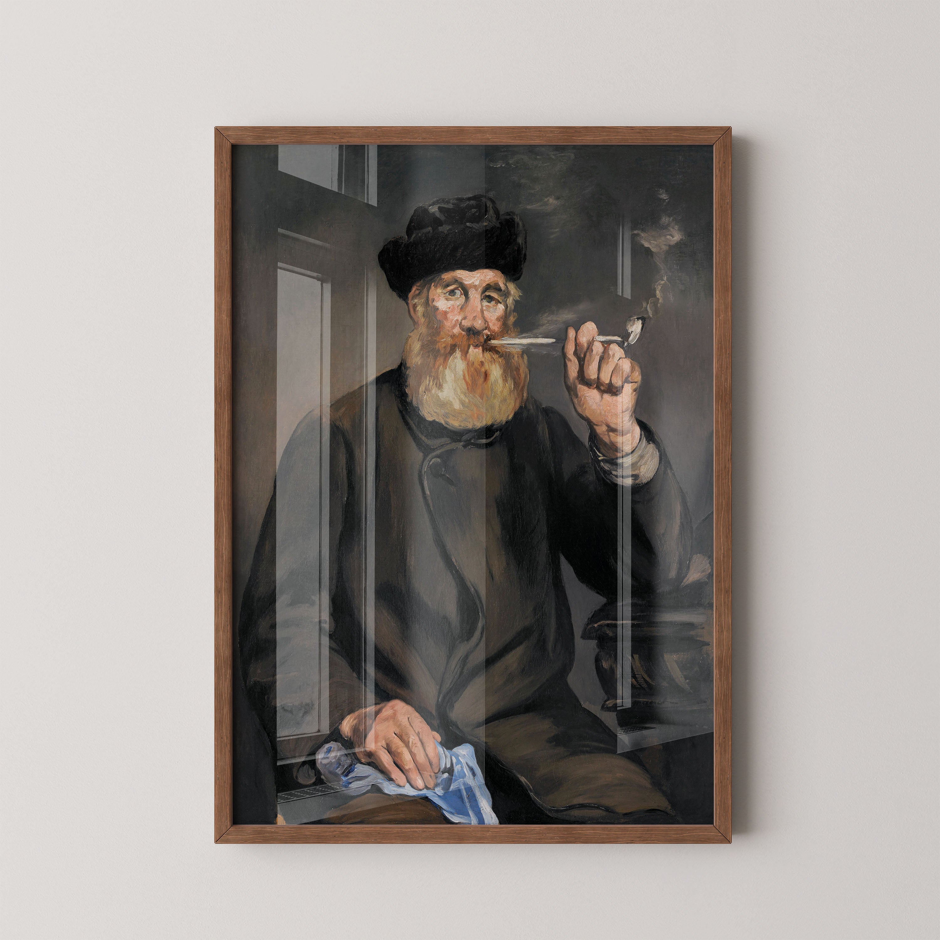 Édouard Manet – The Smoker (Portrait of a Man with a Pipe)