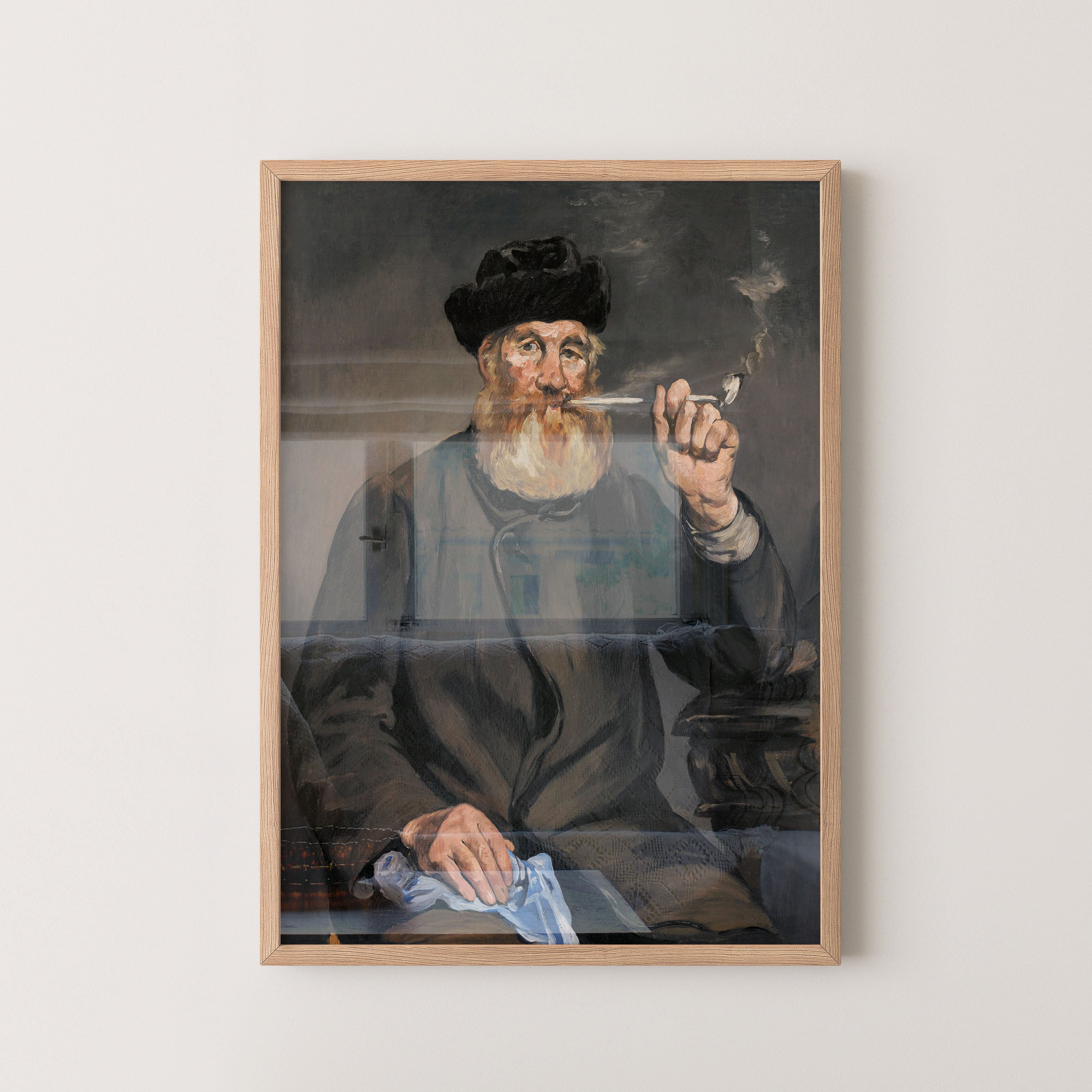 Édouard Manet – The Smoker (Portrait of a Man with a Pipe)