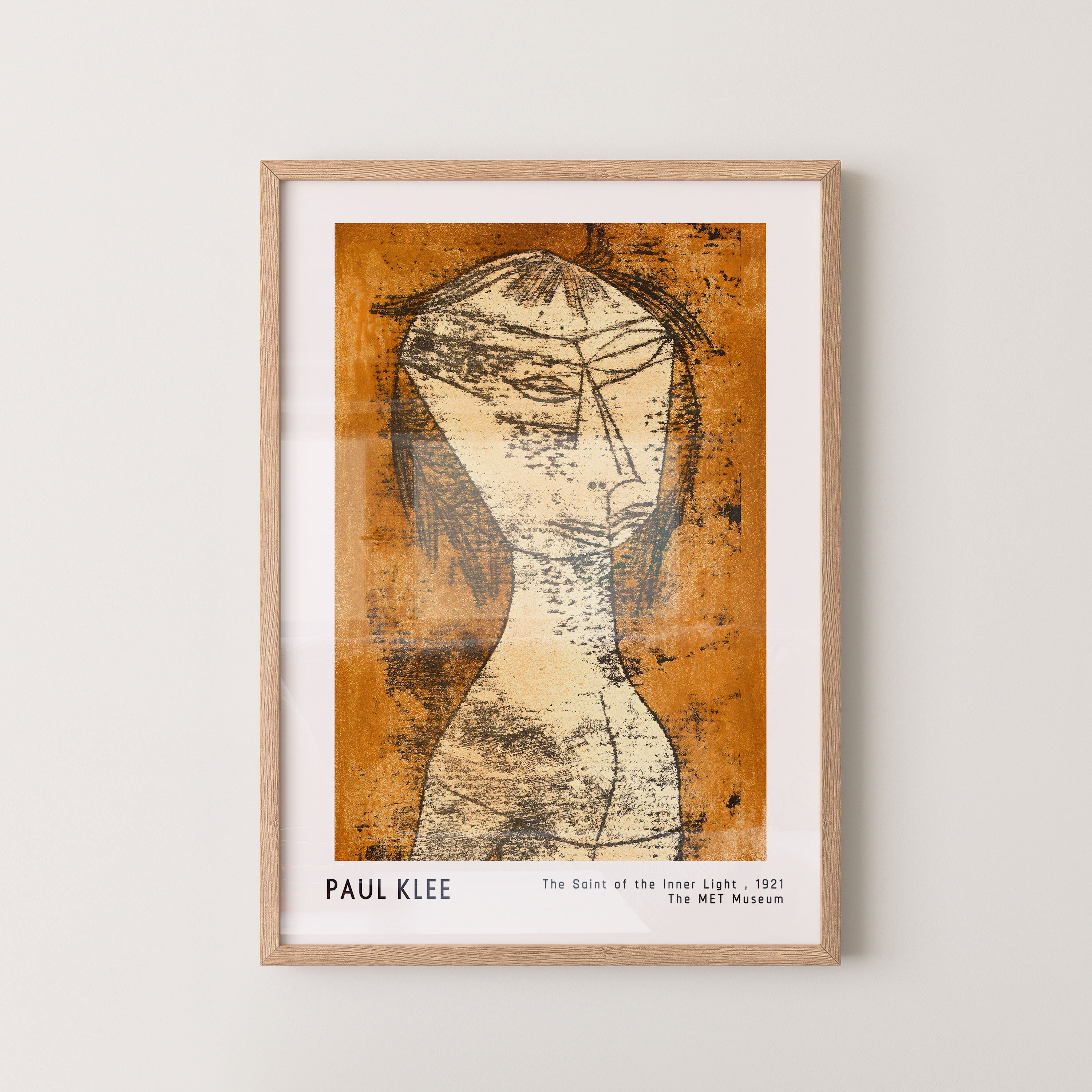 Paul Klee – The Saint of the Inner Light (1921)