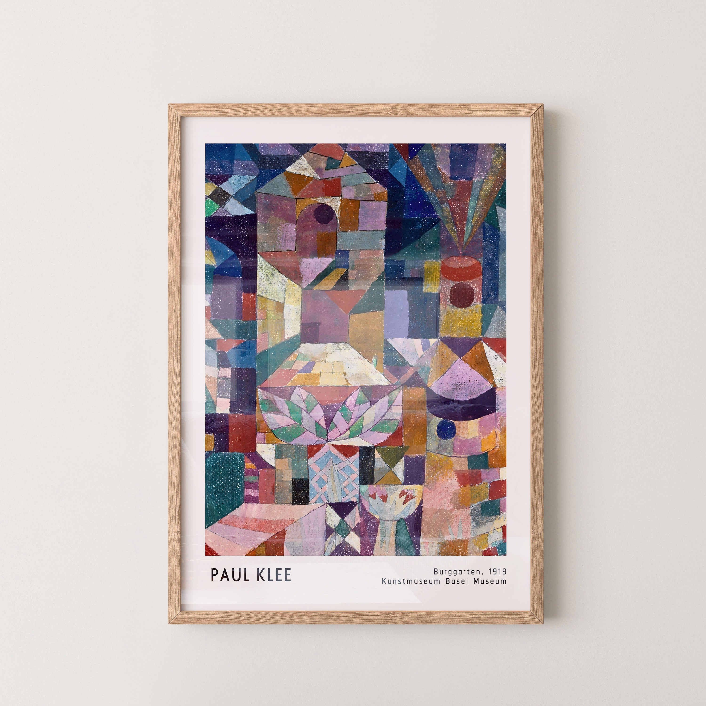 Paul Klee – Burgarten (1919)