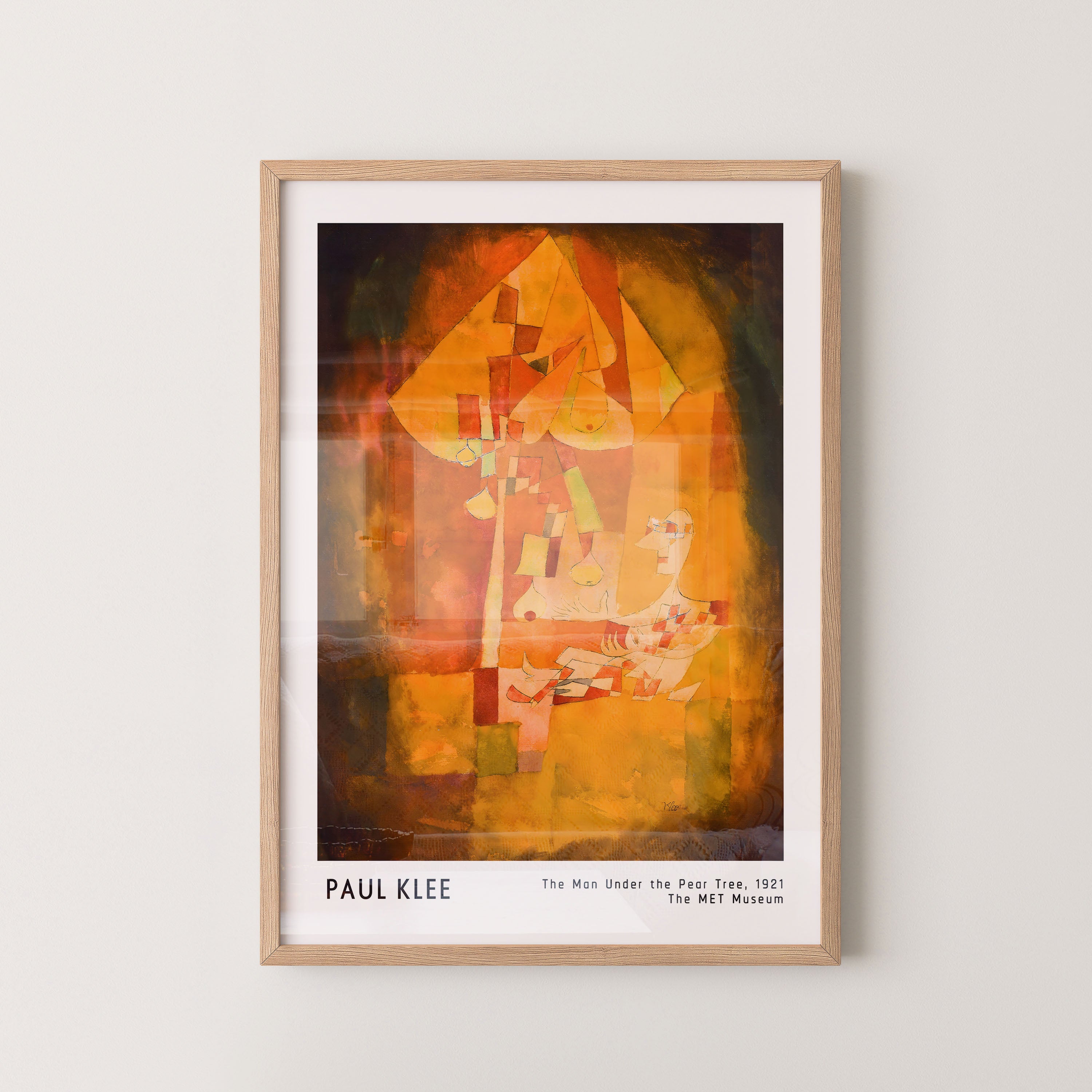 Paul Klee – The Man Under the Pear Tree (1921)