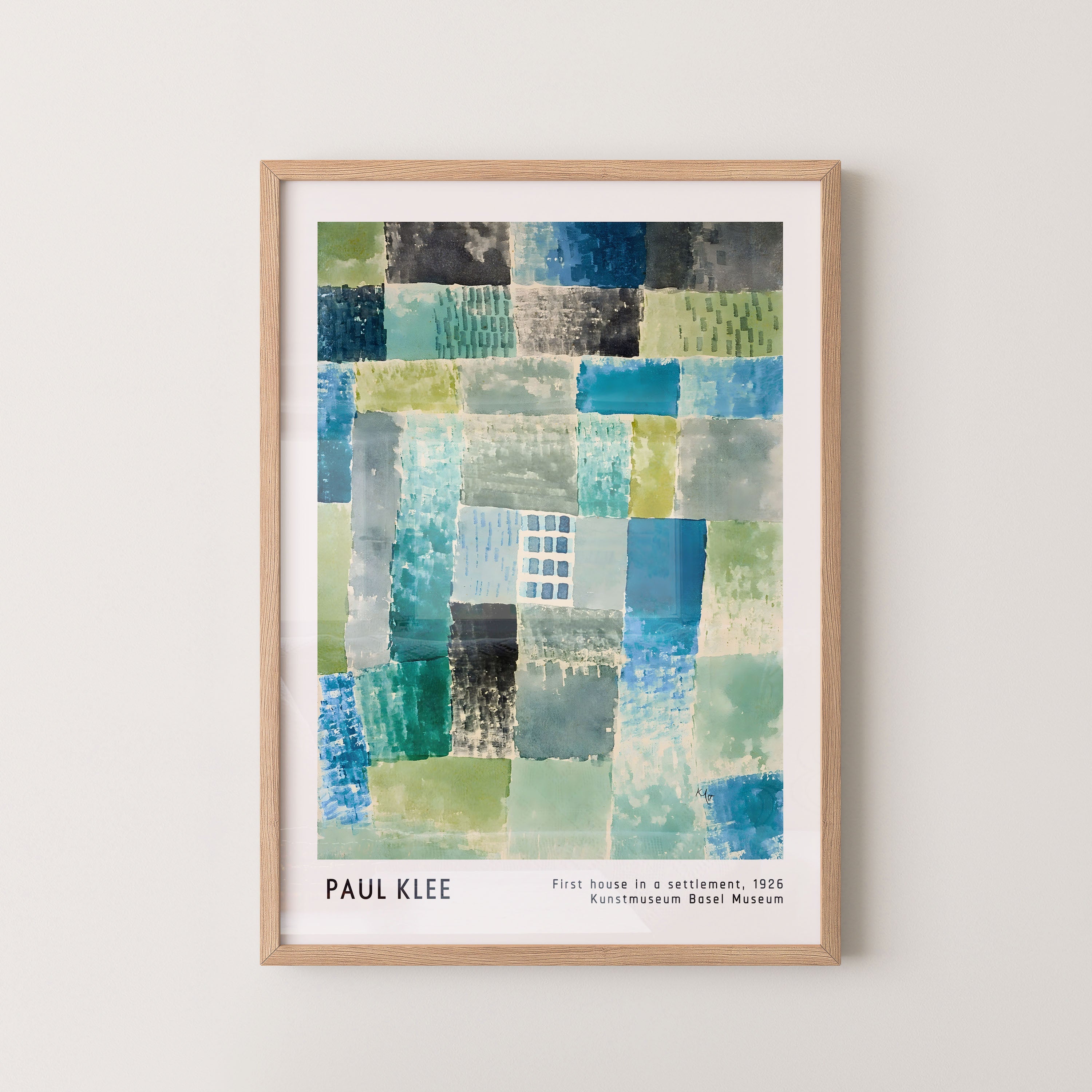 Paul Klee – First House in a Settlement (1926)