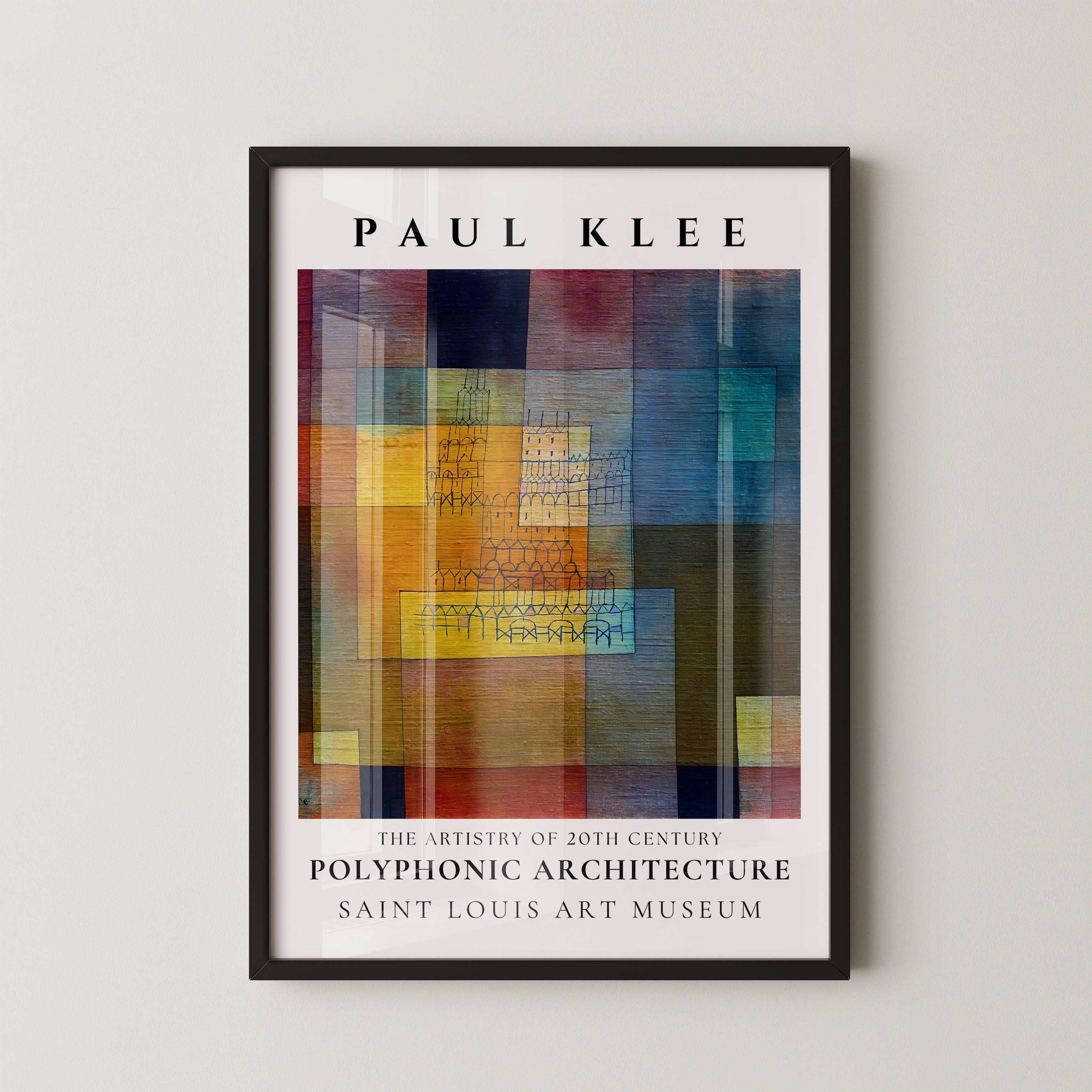 Paul Klee – Polyphonic Architecture (1929)