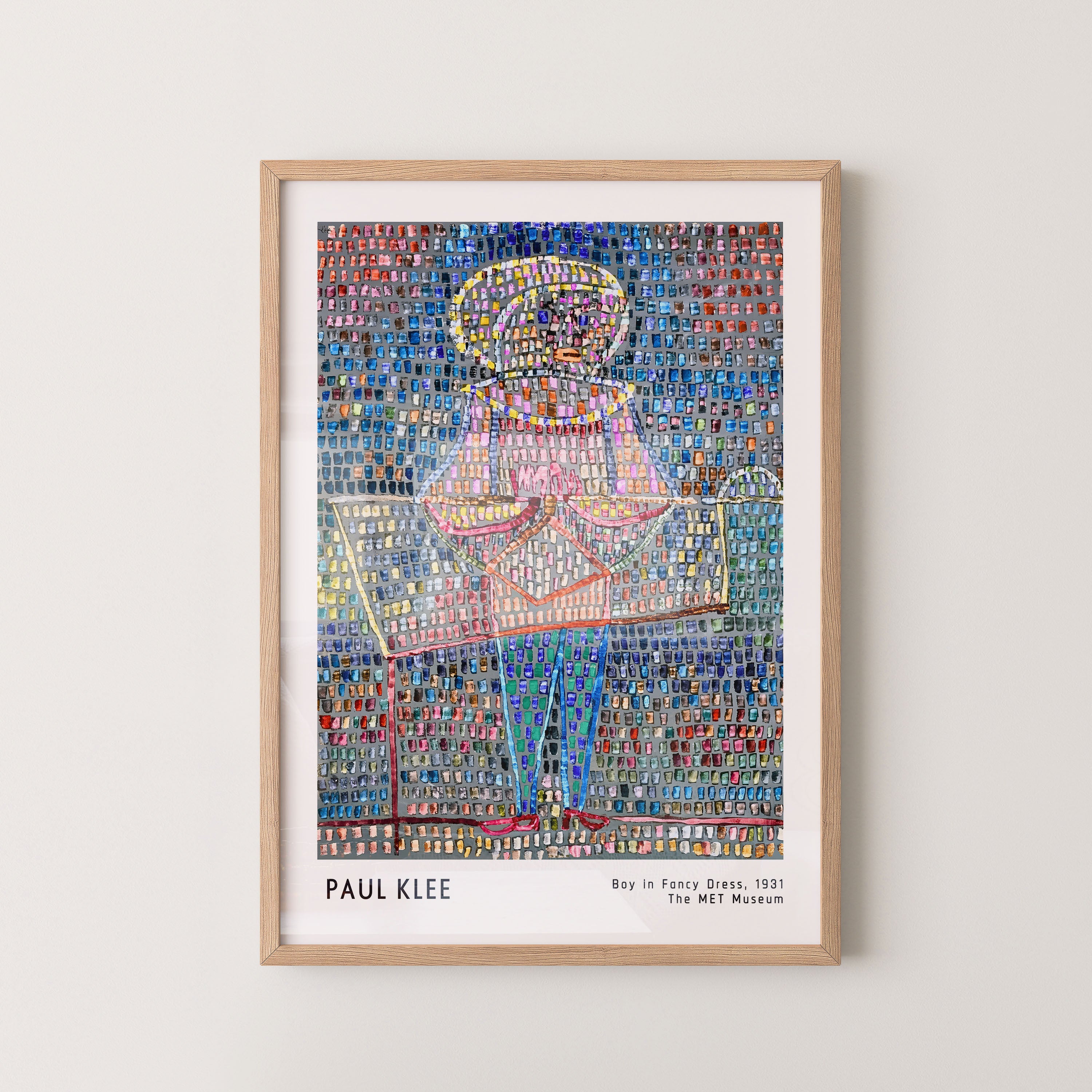 Paul Klee – Boy in Fancy Dress (1931)