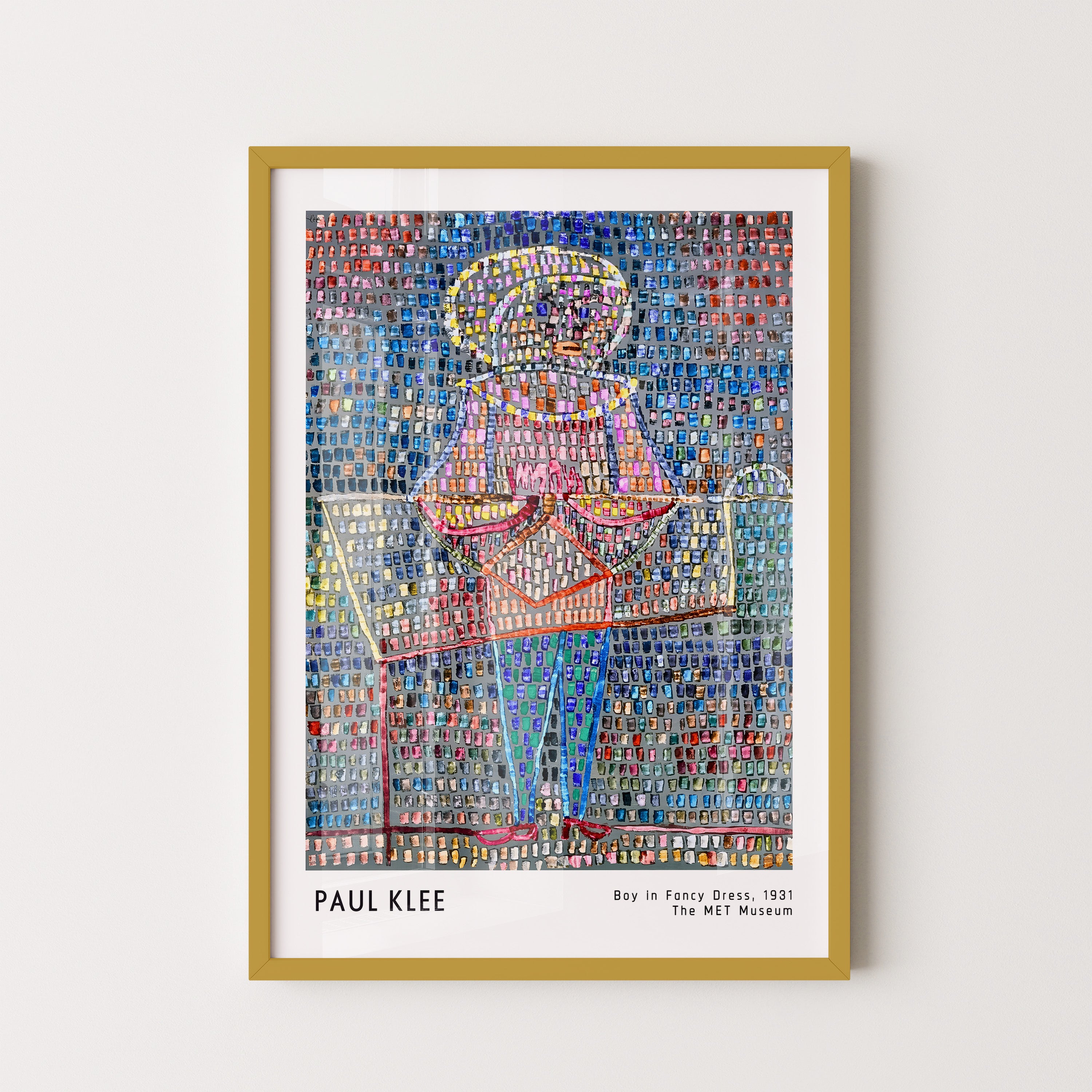 Paul Klee – Boy in Fancy Dress (1931)
