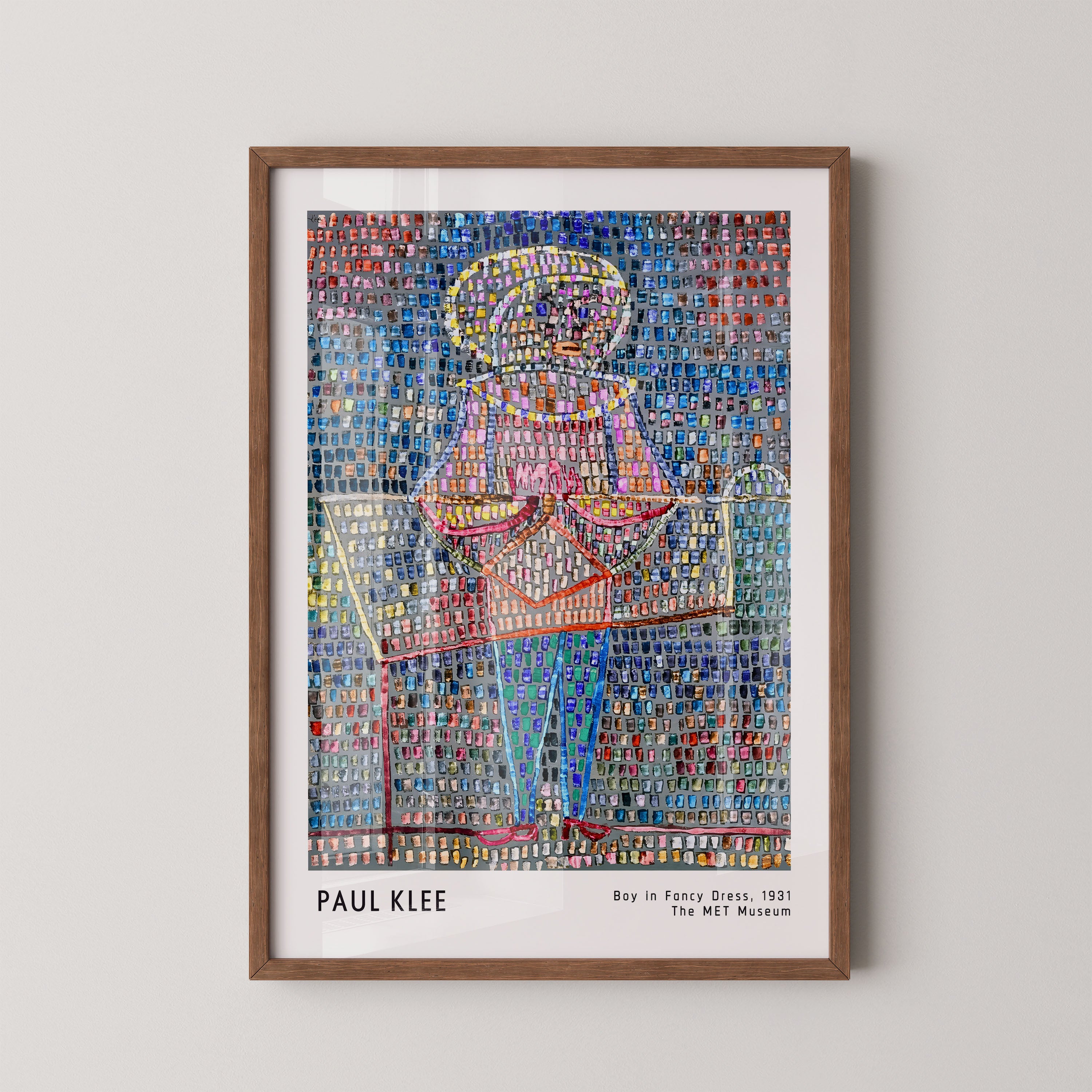 Paul Klee – Boy in Fancy Dress (1931)