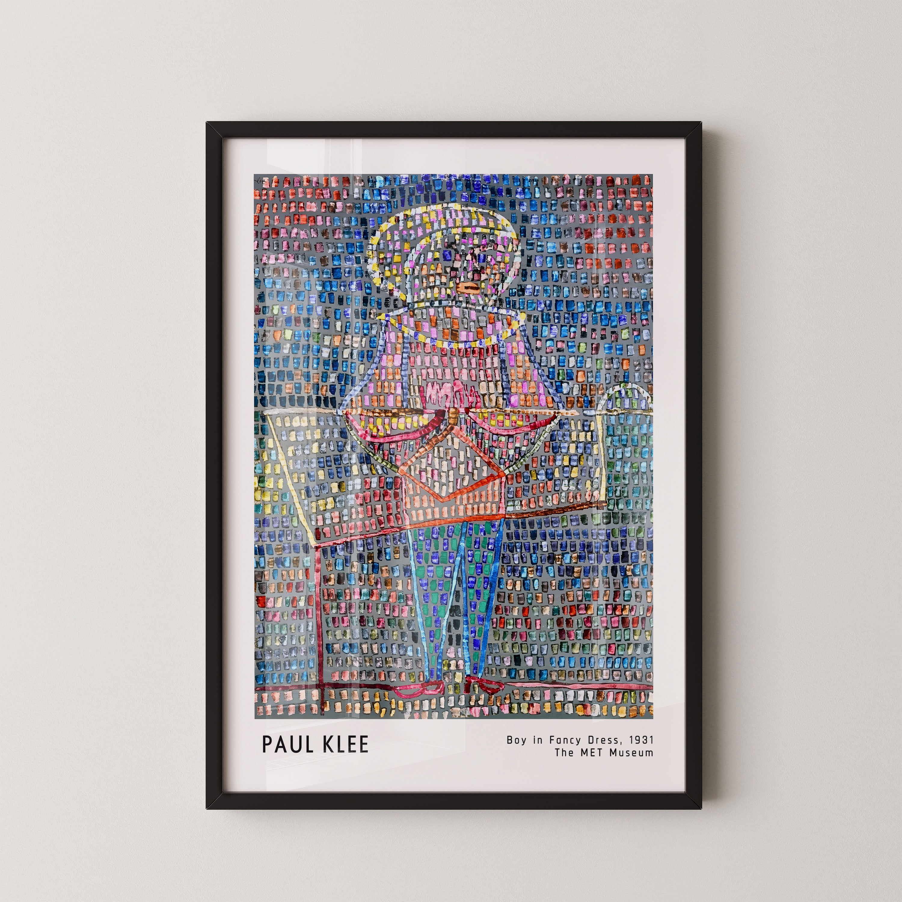 Paul Klee – Boy in Fancy Dress (1931)