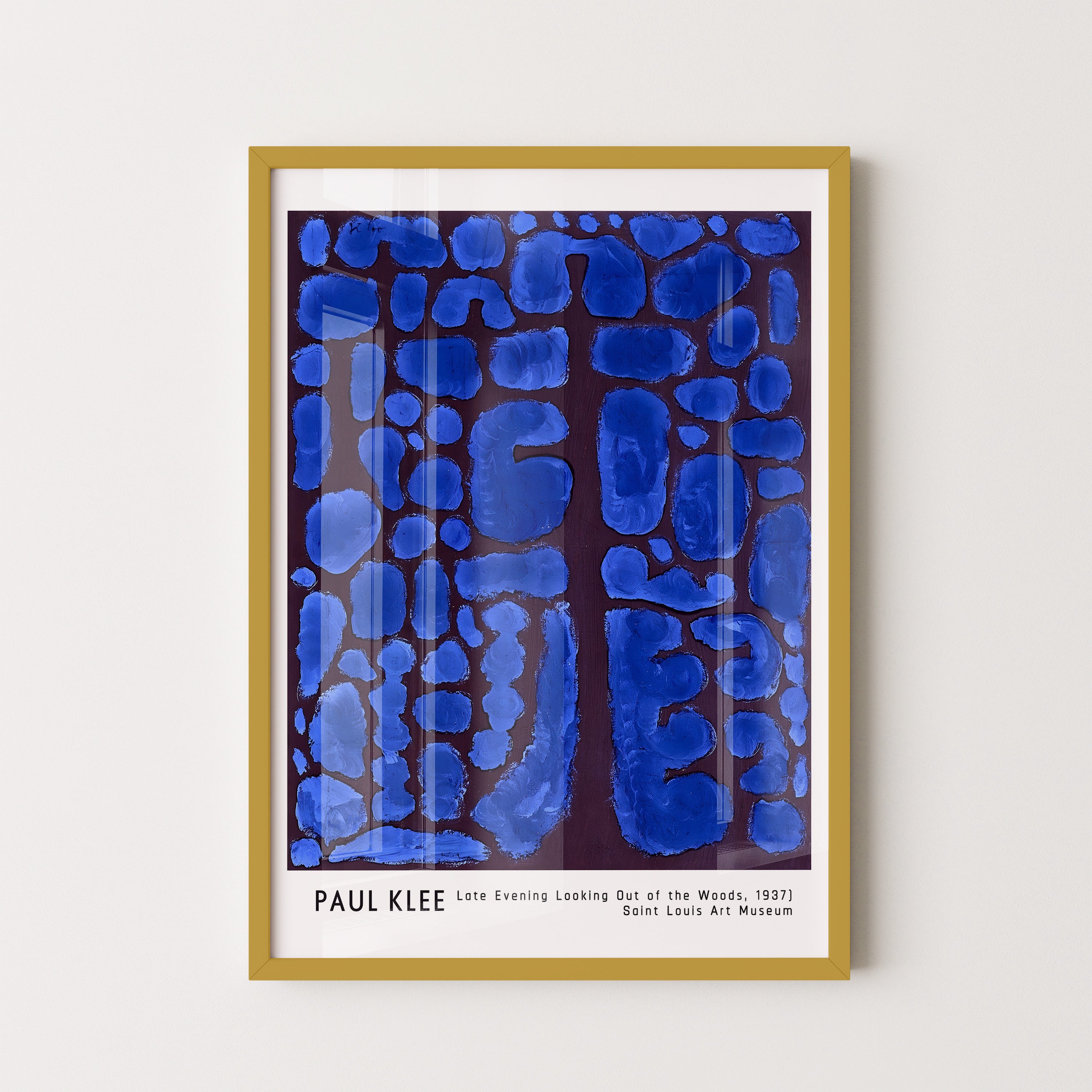 Paul Klee – Late Evening Looking Out of the Woods (1937)
