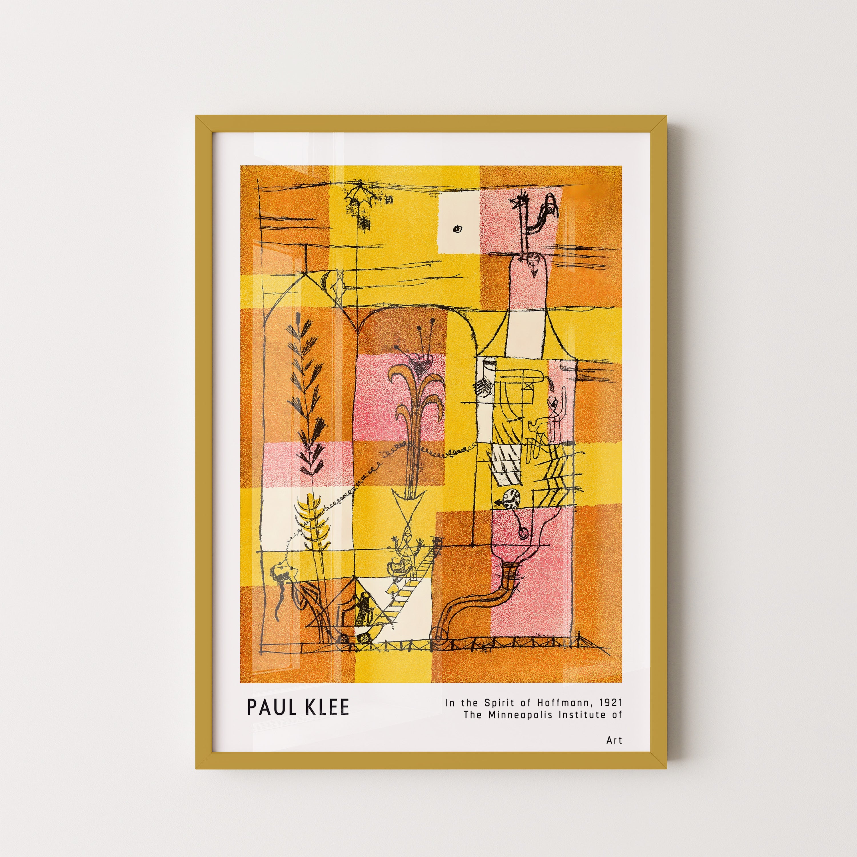 Paul Klee – In the Spirit of Hoffmann (1921)