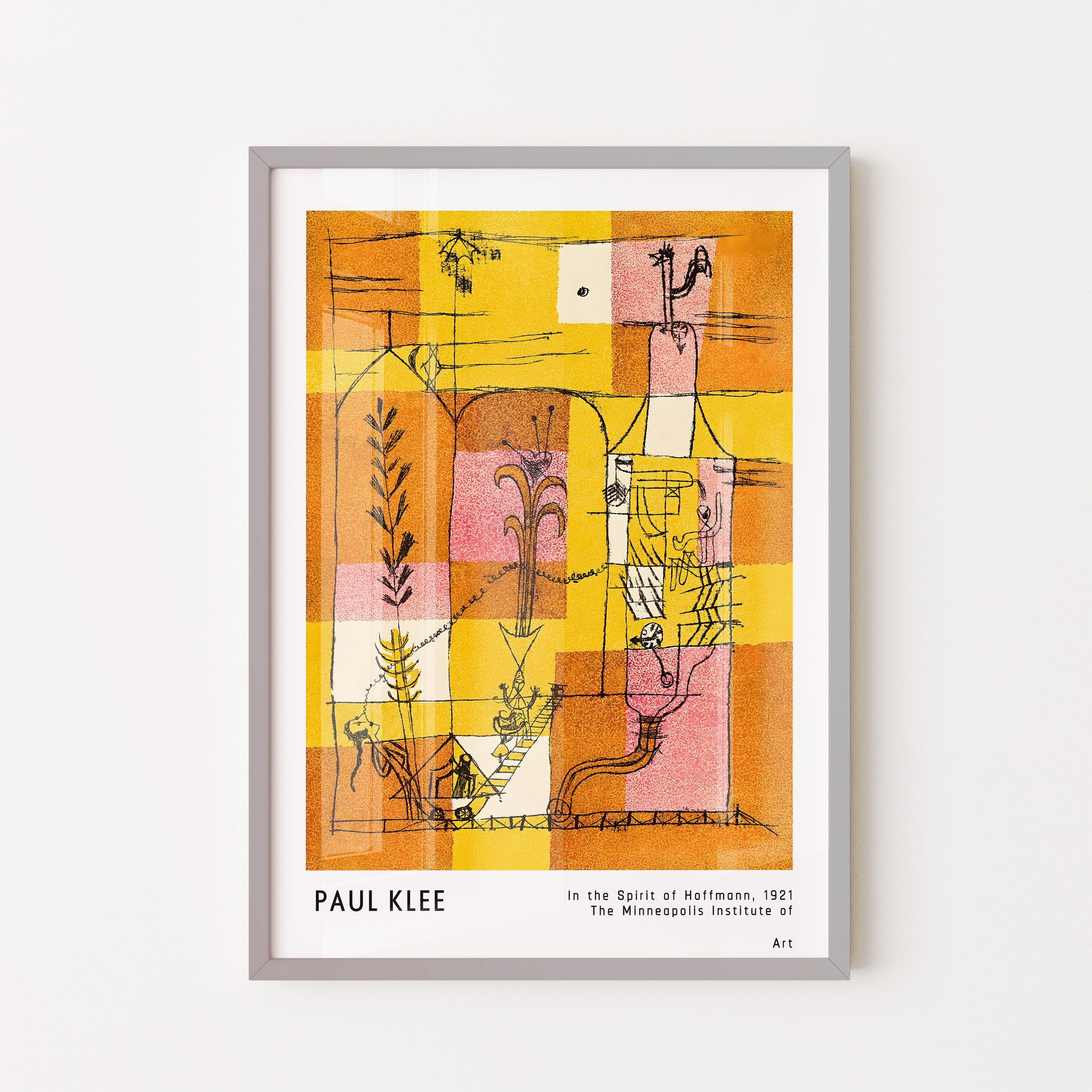 Paul Klee – In the Spirit of Hoffmann (1921)