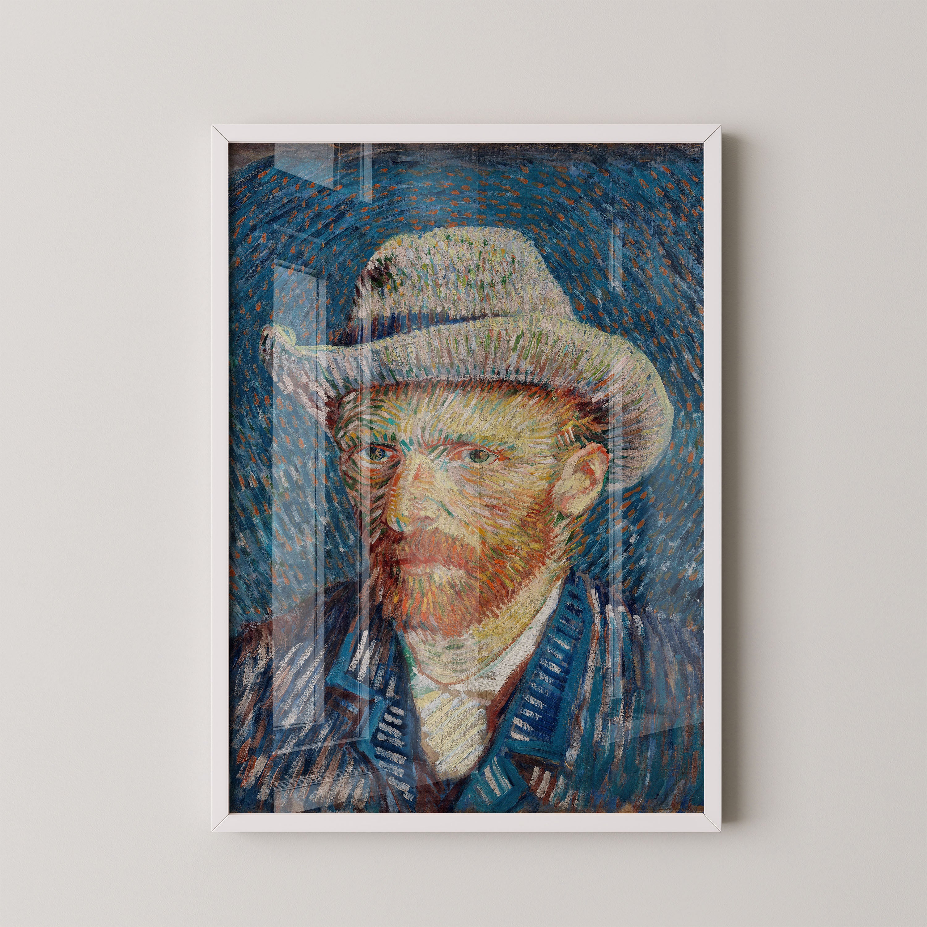 Vincent van Gogh – Self-Portrait with Grey Felt Hat (1887)