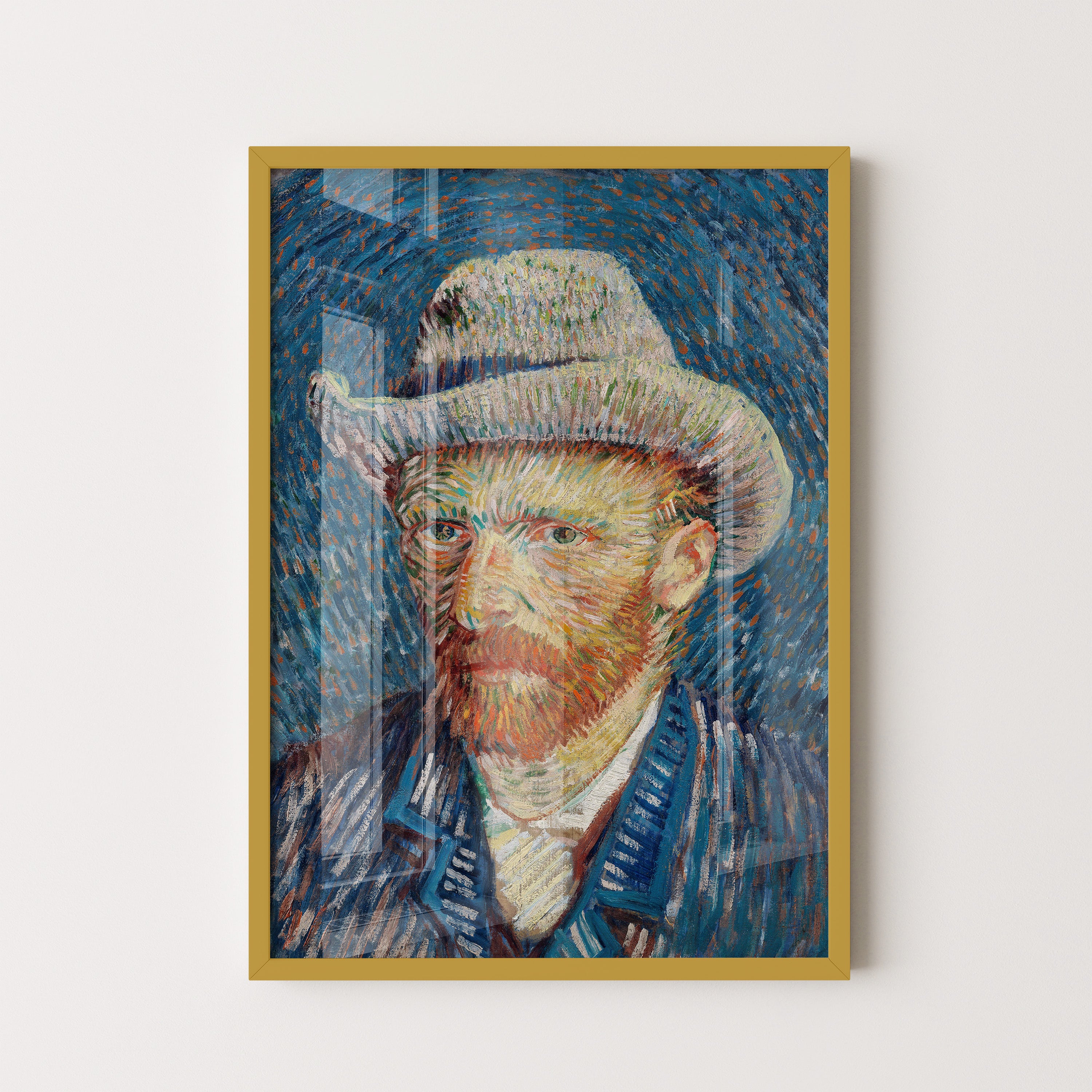 Vincent van Gogh – Self-Portrait with Grey Felt Hat (1887)