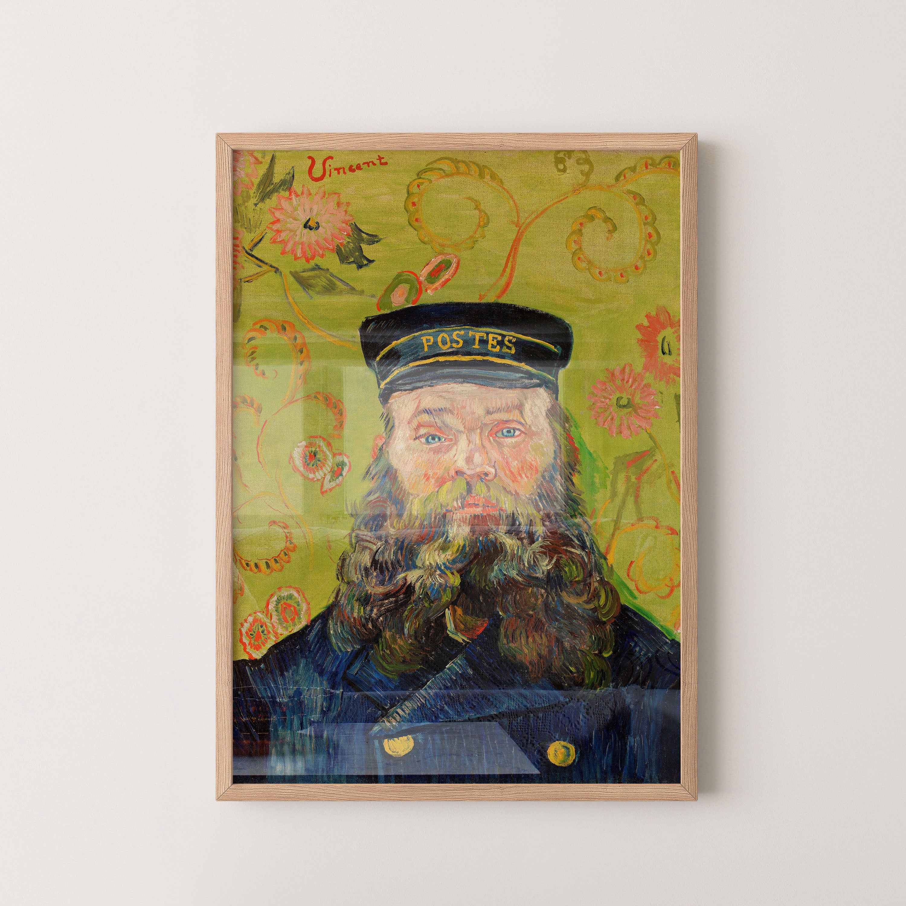 Vincent van Gogh – Portrait of the Postman Joseph Roulin (1889)