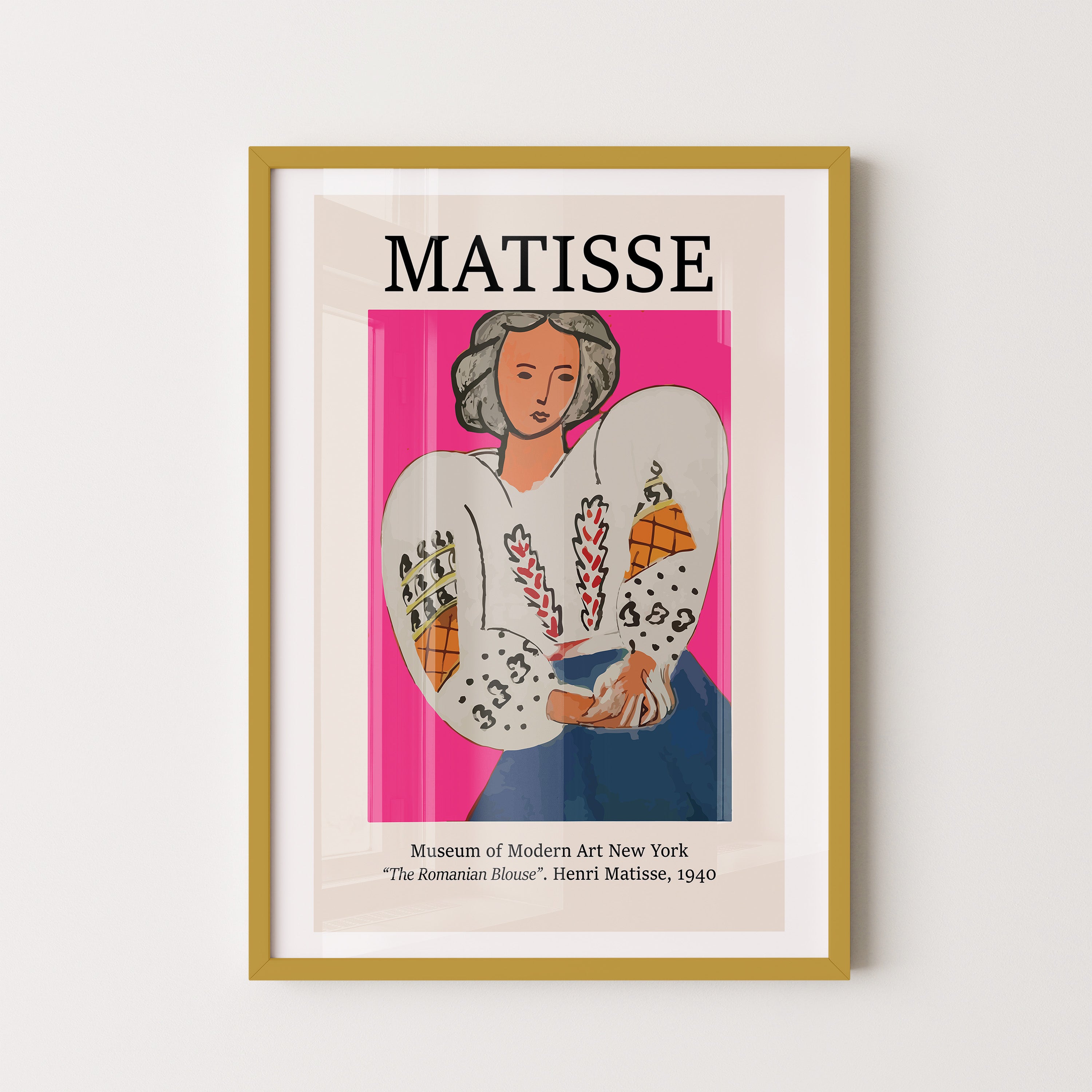 Henri Matisse – The Romanian Blouse