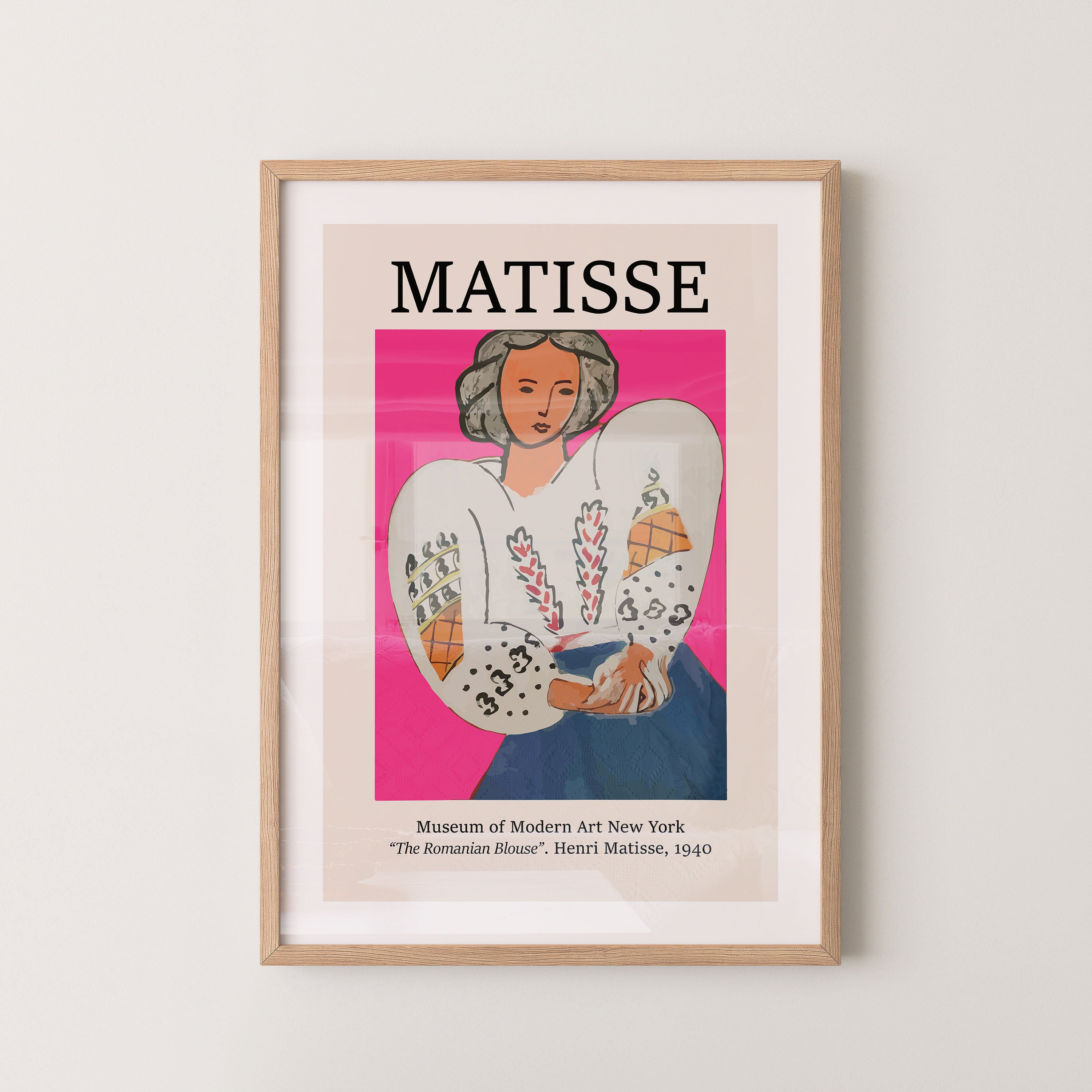 Henri Matisse – The Romanian Blouse
