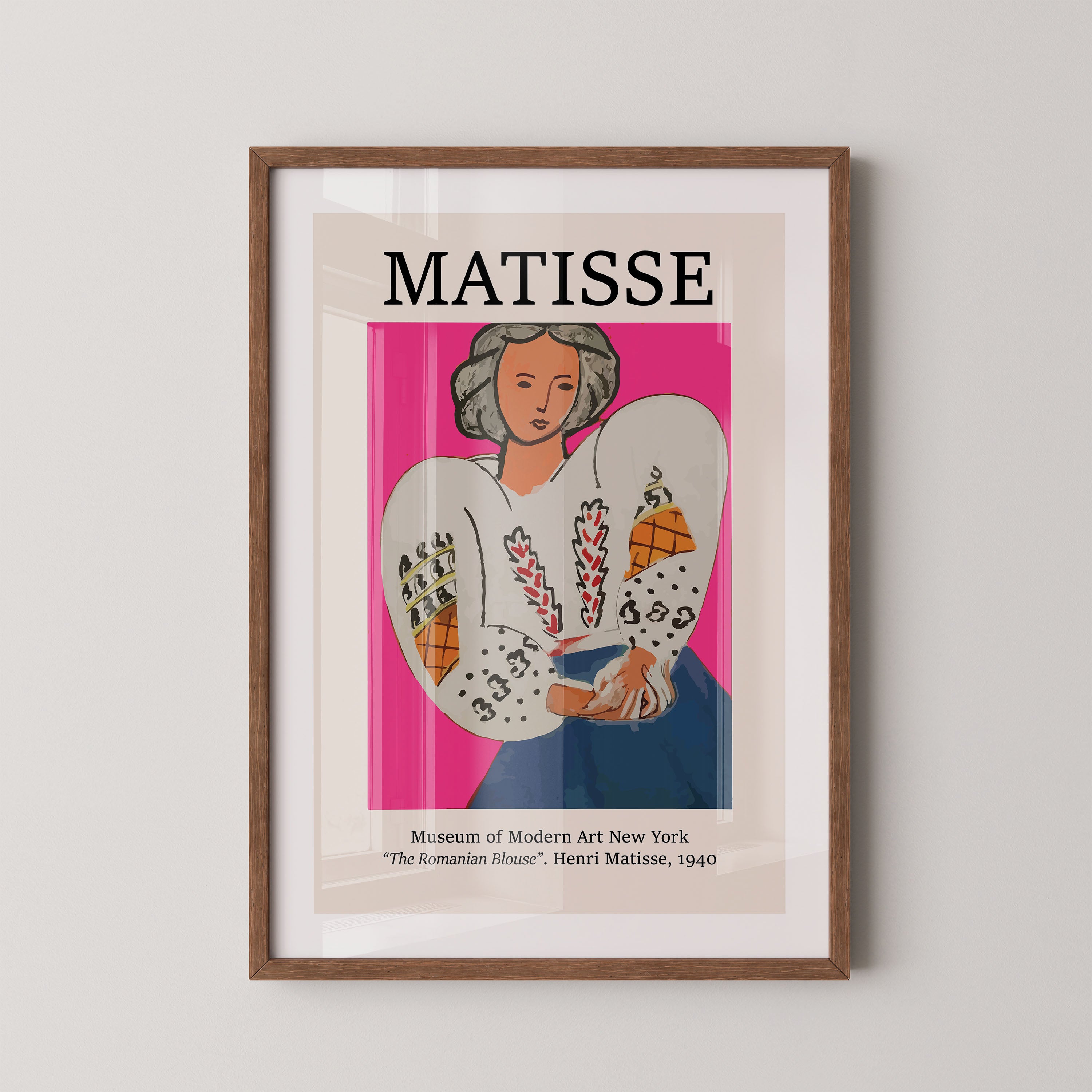 Henri Matisse – The Romanian Blouse