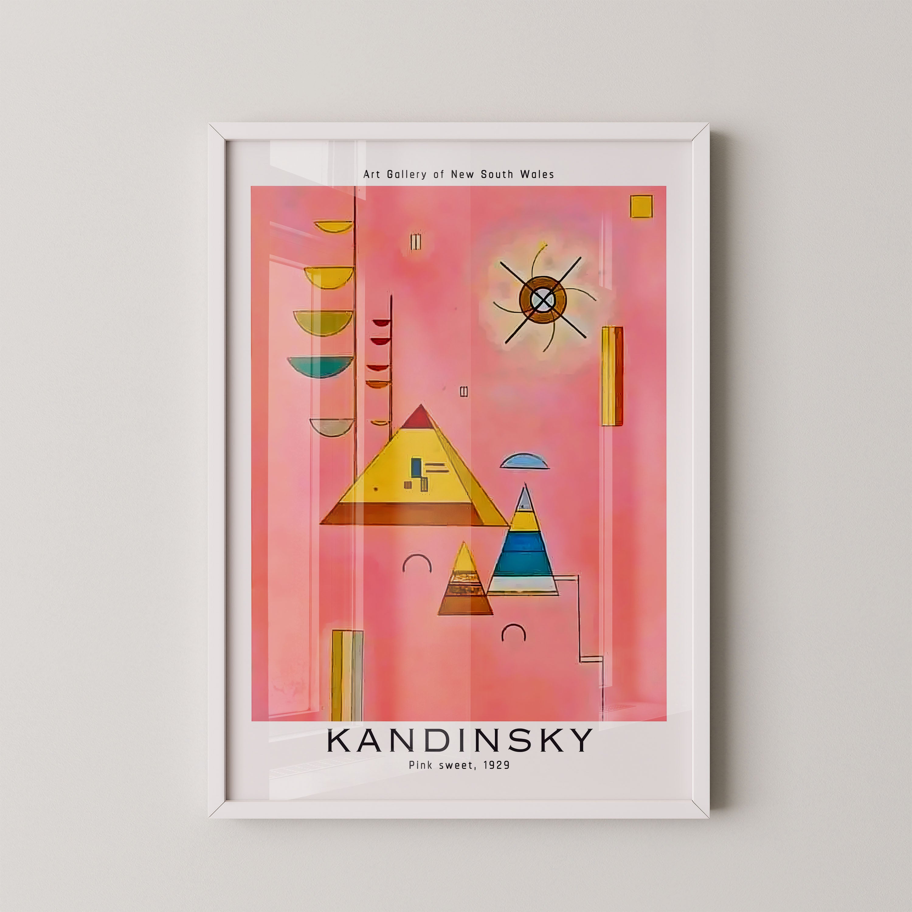 Wassily Kandinsky – Pink Sweet