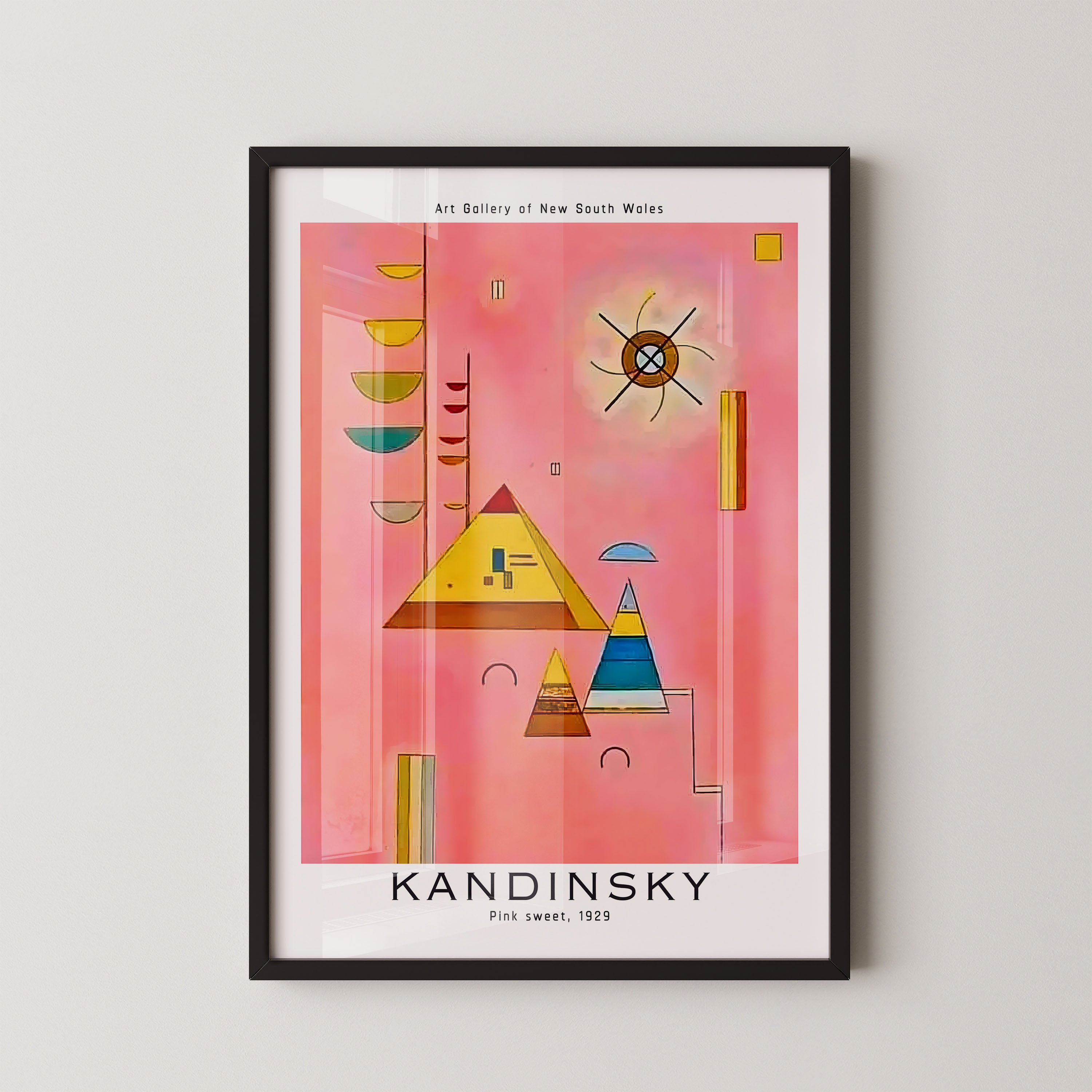 Wassily Kandinsky – Pink Sweet