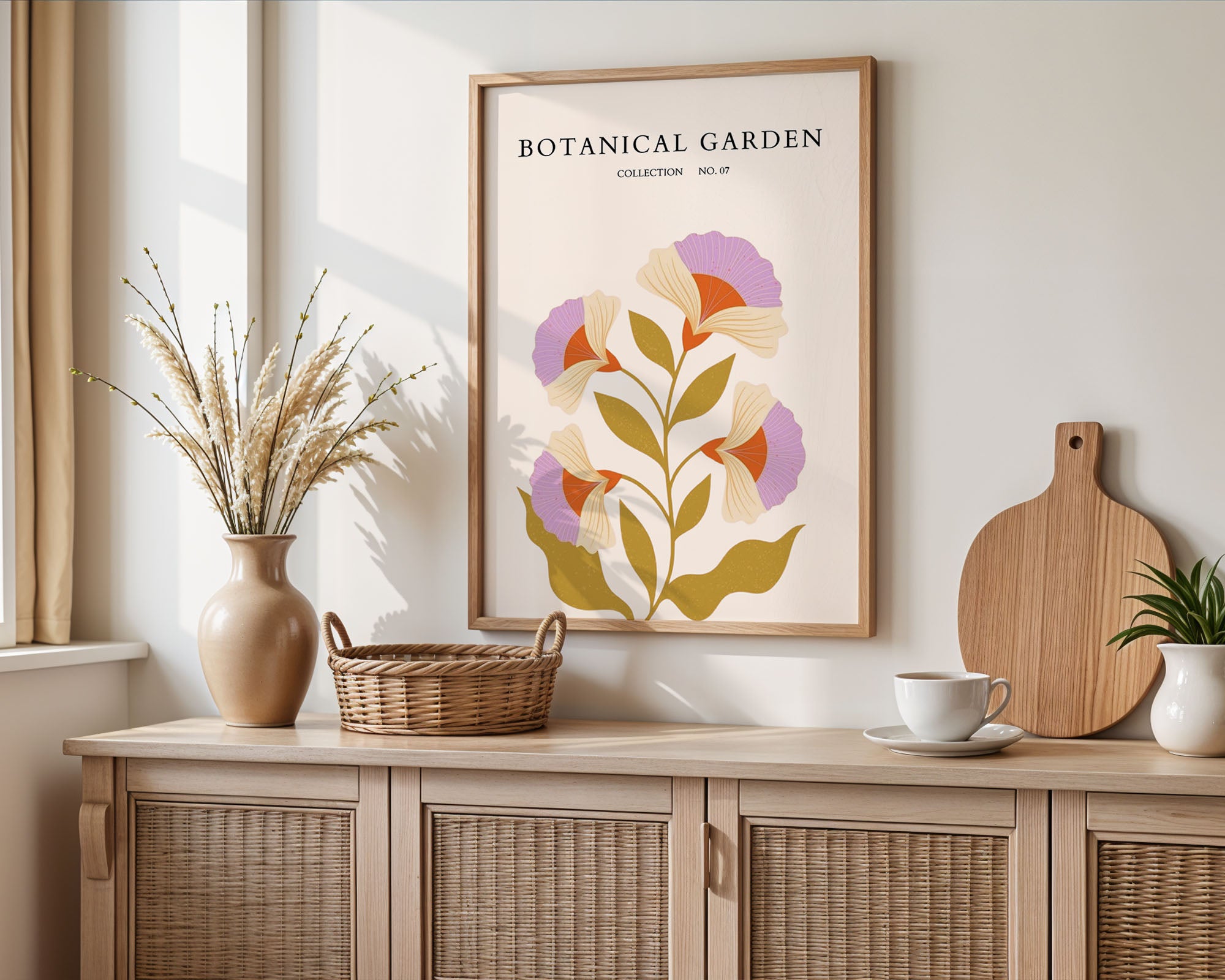 Muted Floral Balance
