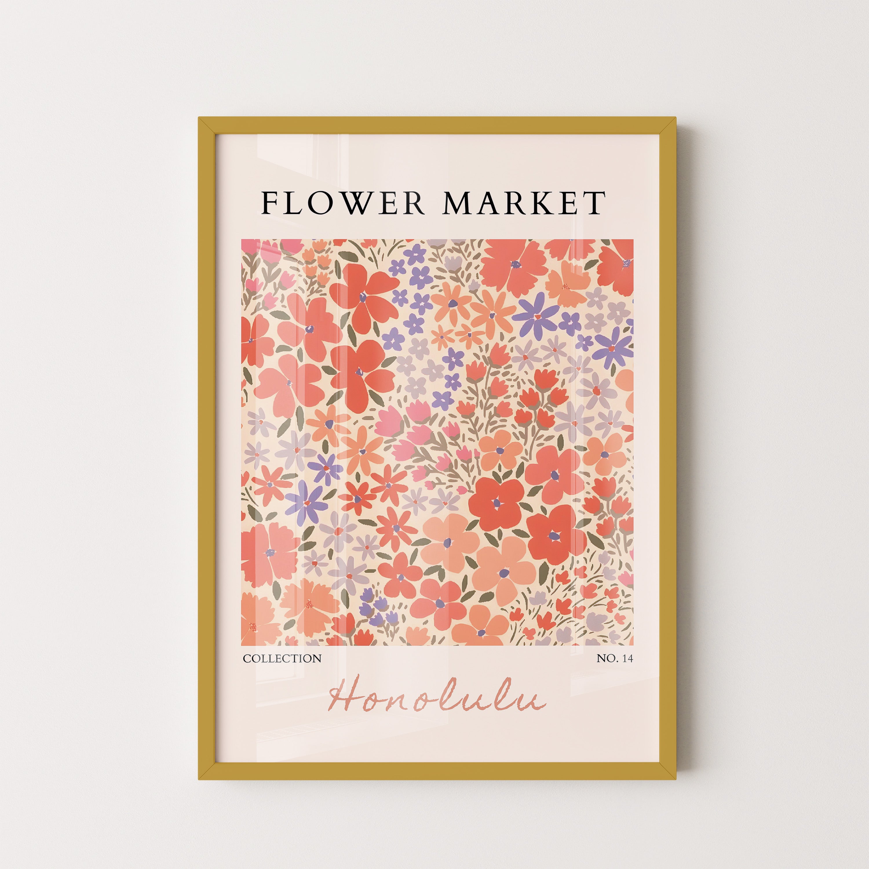 Vibrant Floral Meadow Pattern
