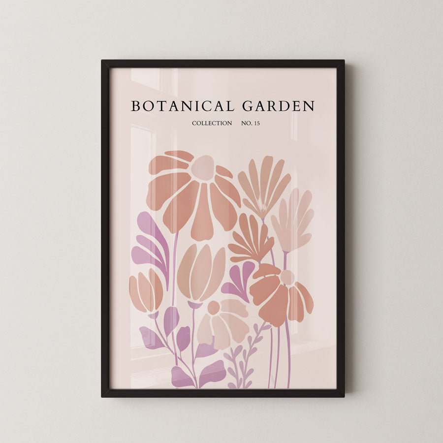 Muted Earth Tone Botanical