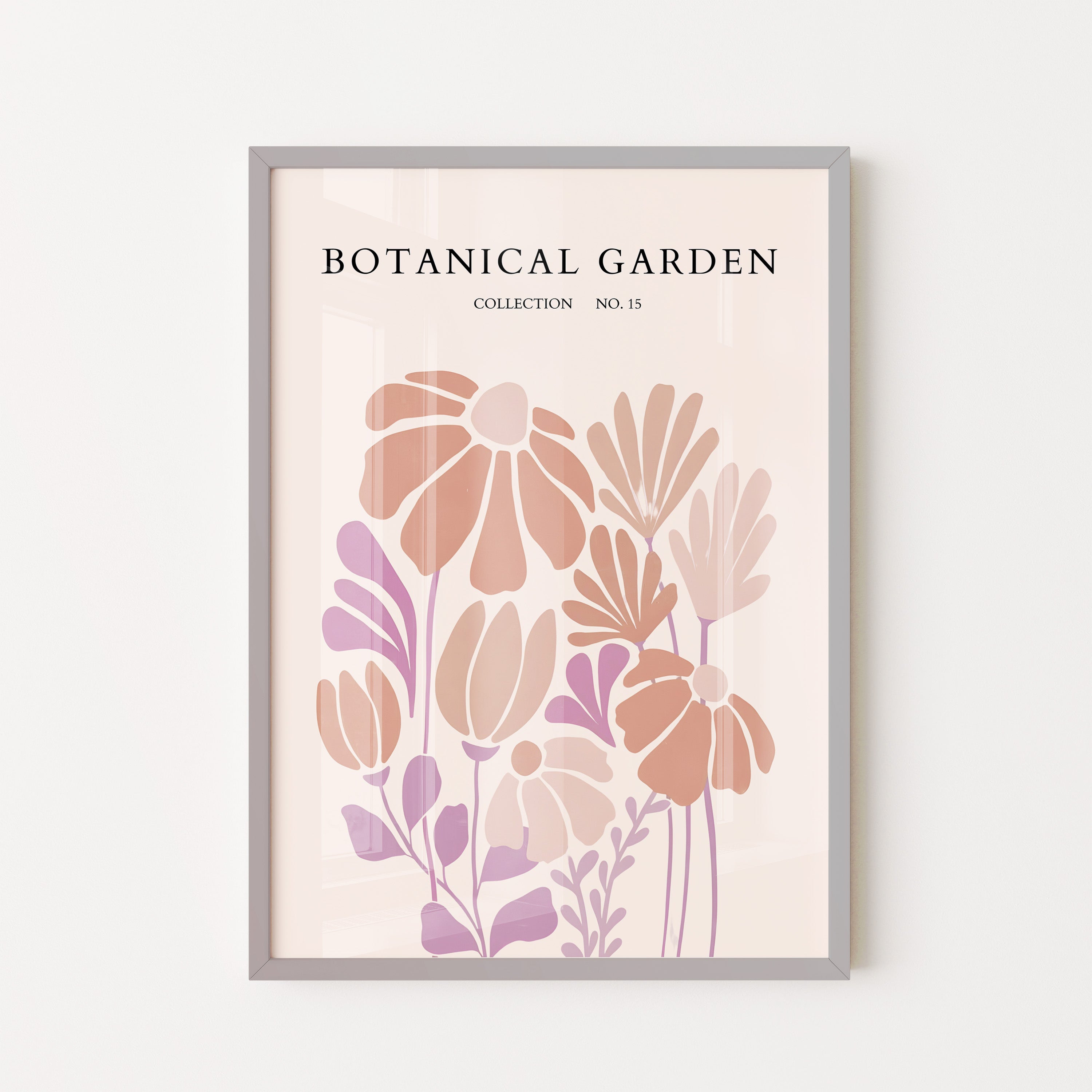 Muted Earth Tone Botanical