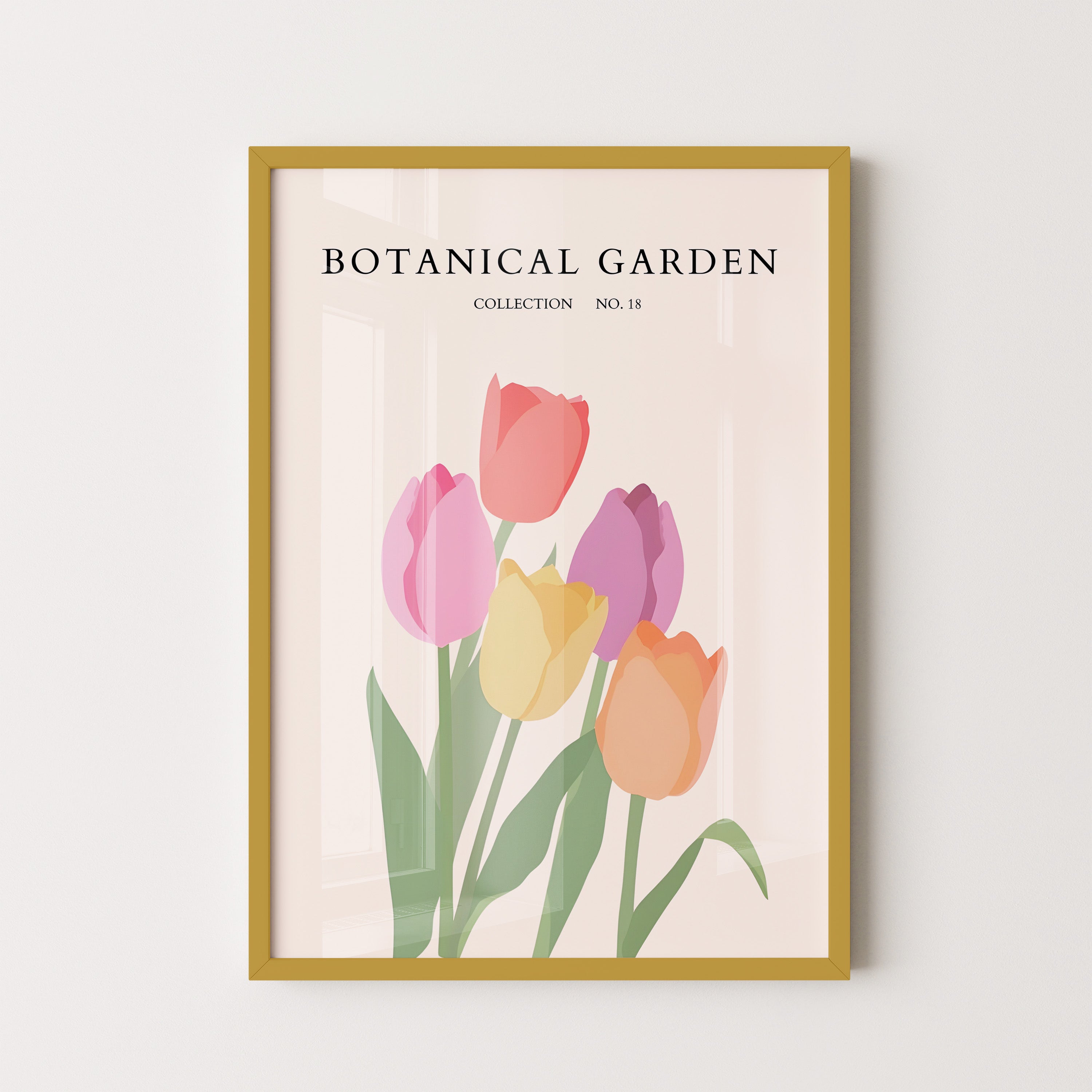 Pastel Tulip Harmony