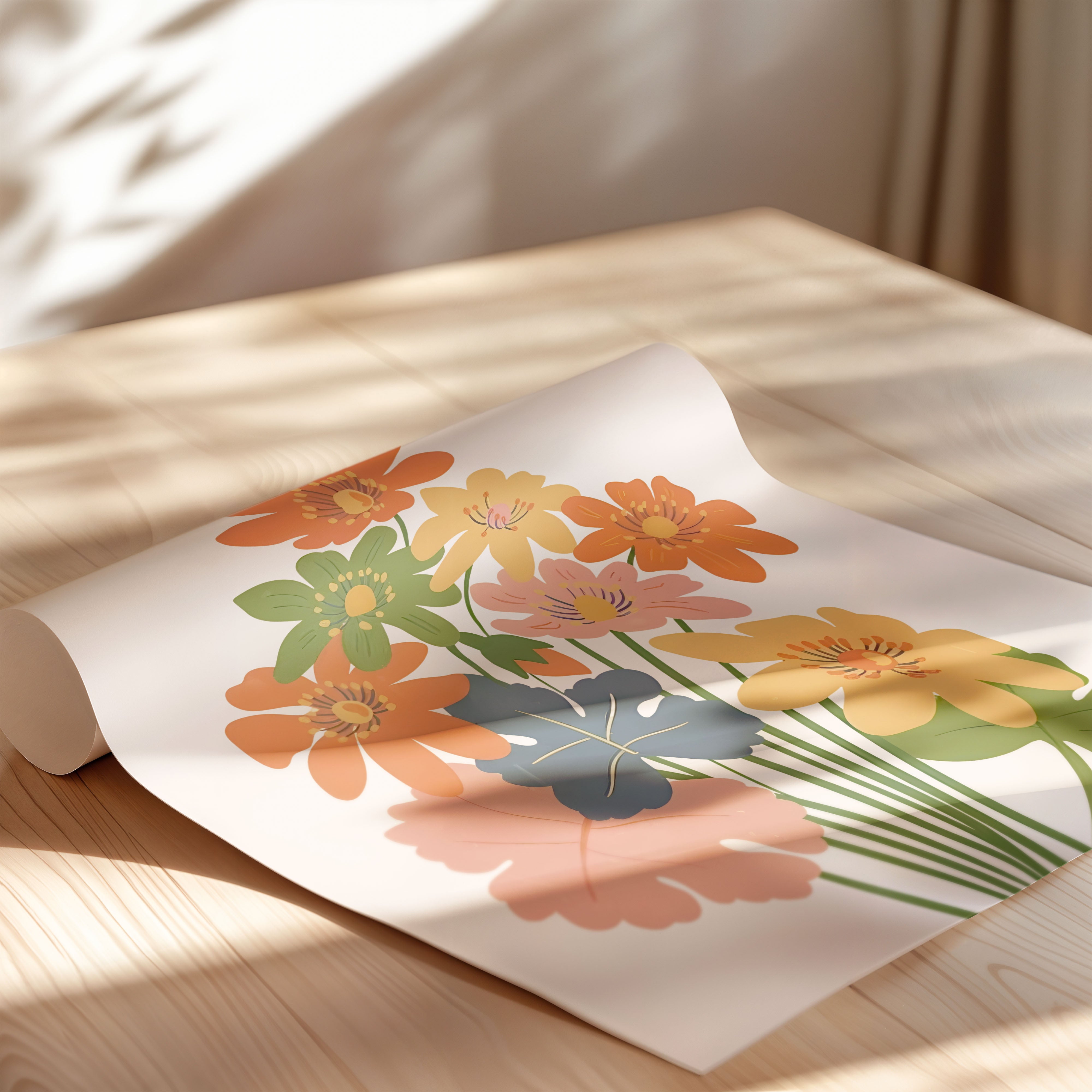 Warm Meadow Floral Arrangement