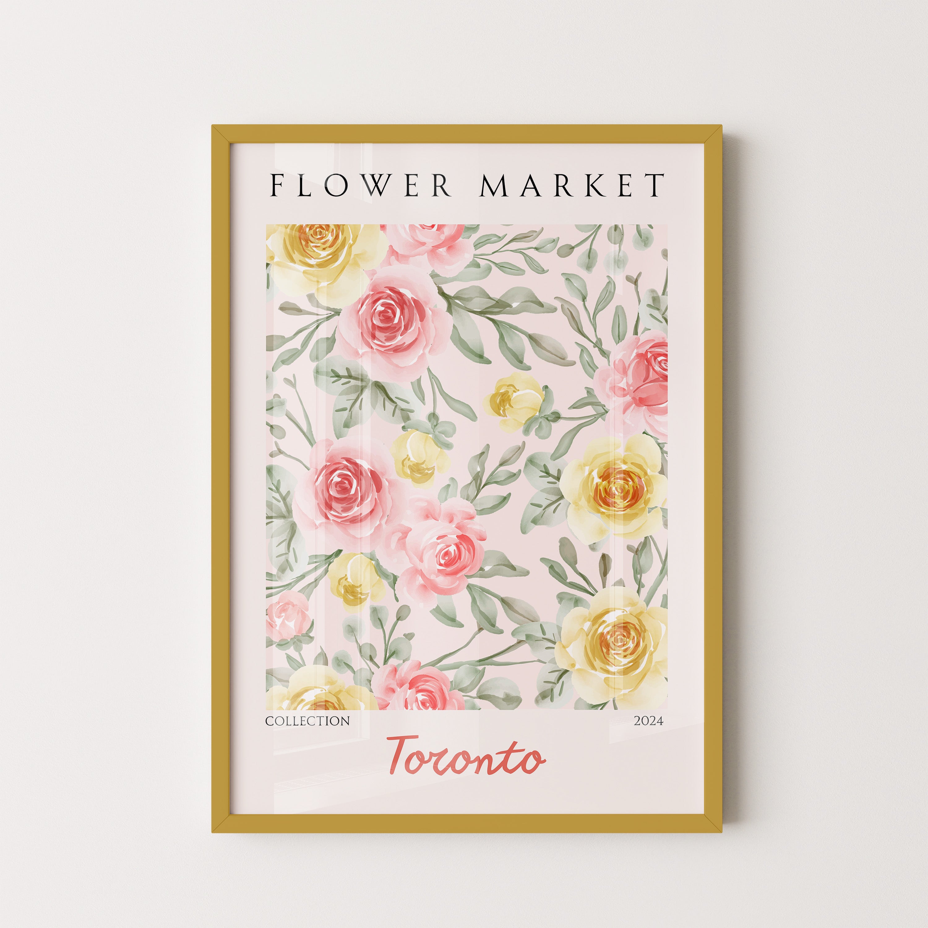 Toronto Soft Rose Garden Pattern