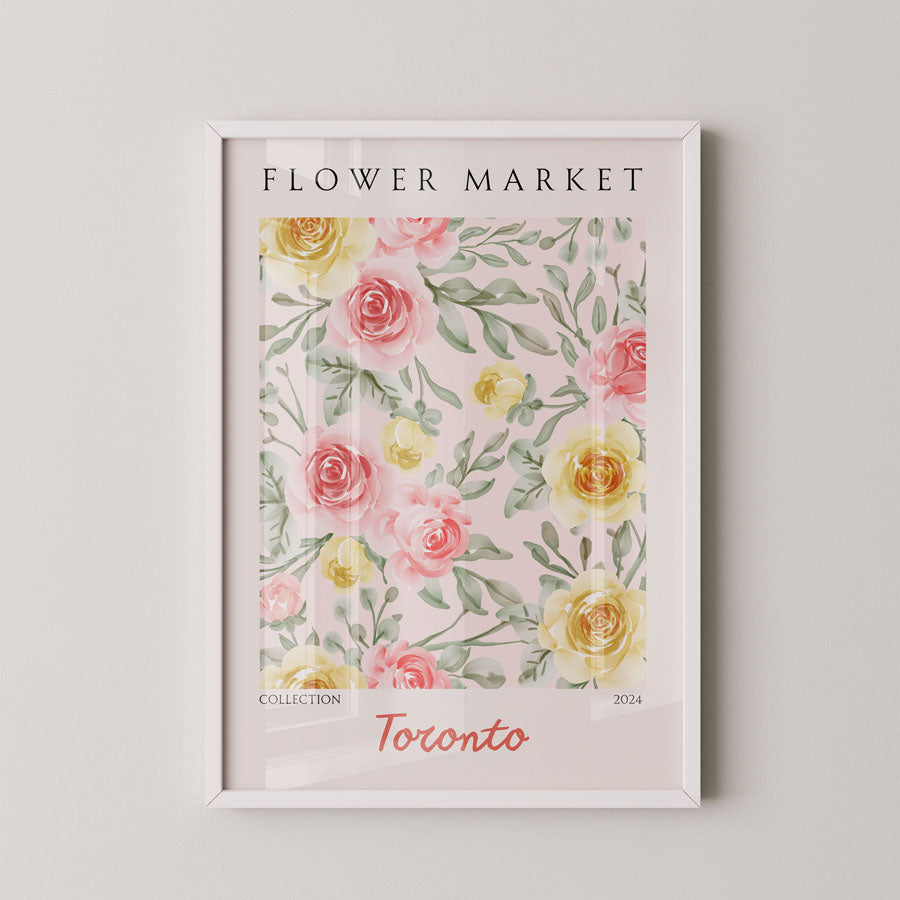 Toronto Soft Rose Garden Pattern