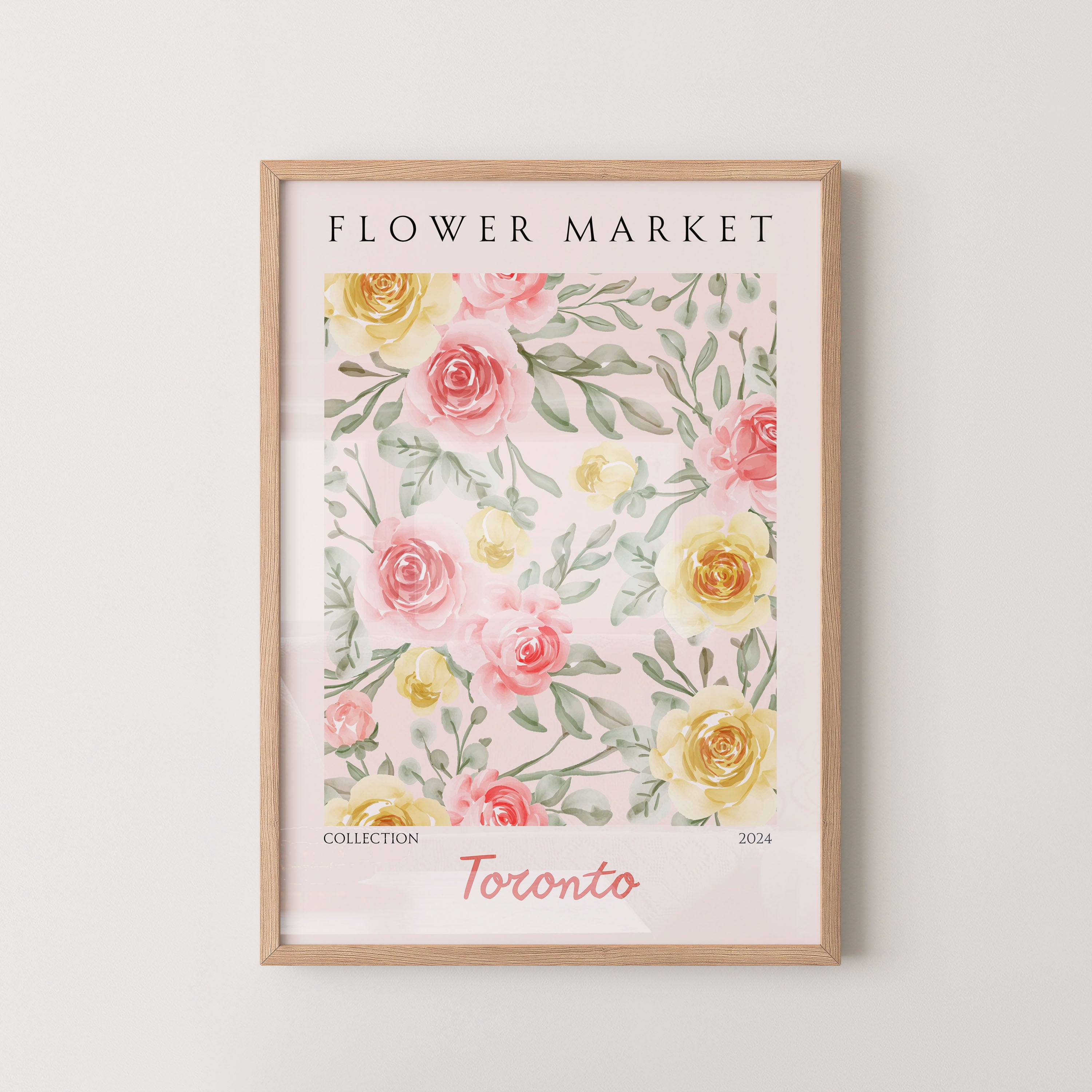 Toronto Soft Rose Garden Pattern