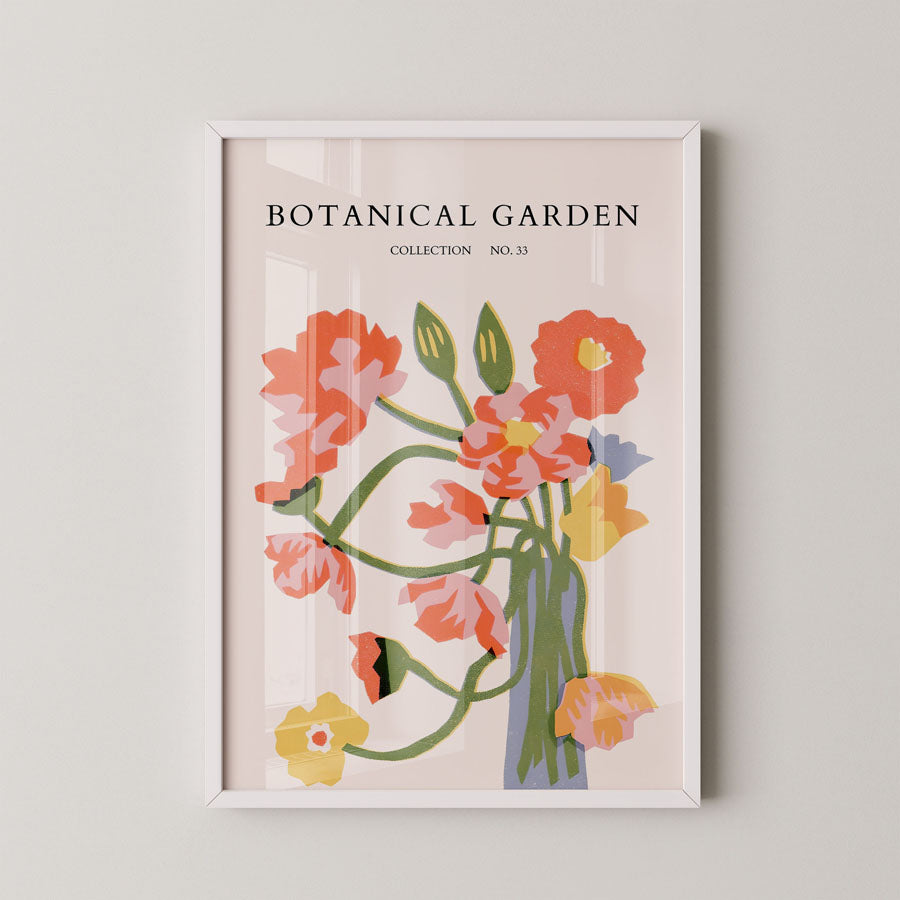 Botanical Garden Expressive Floral Form