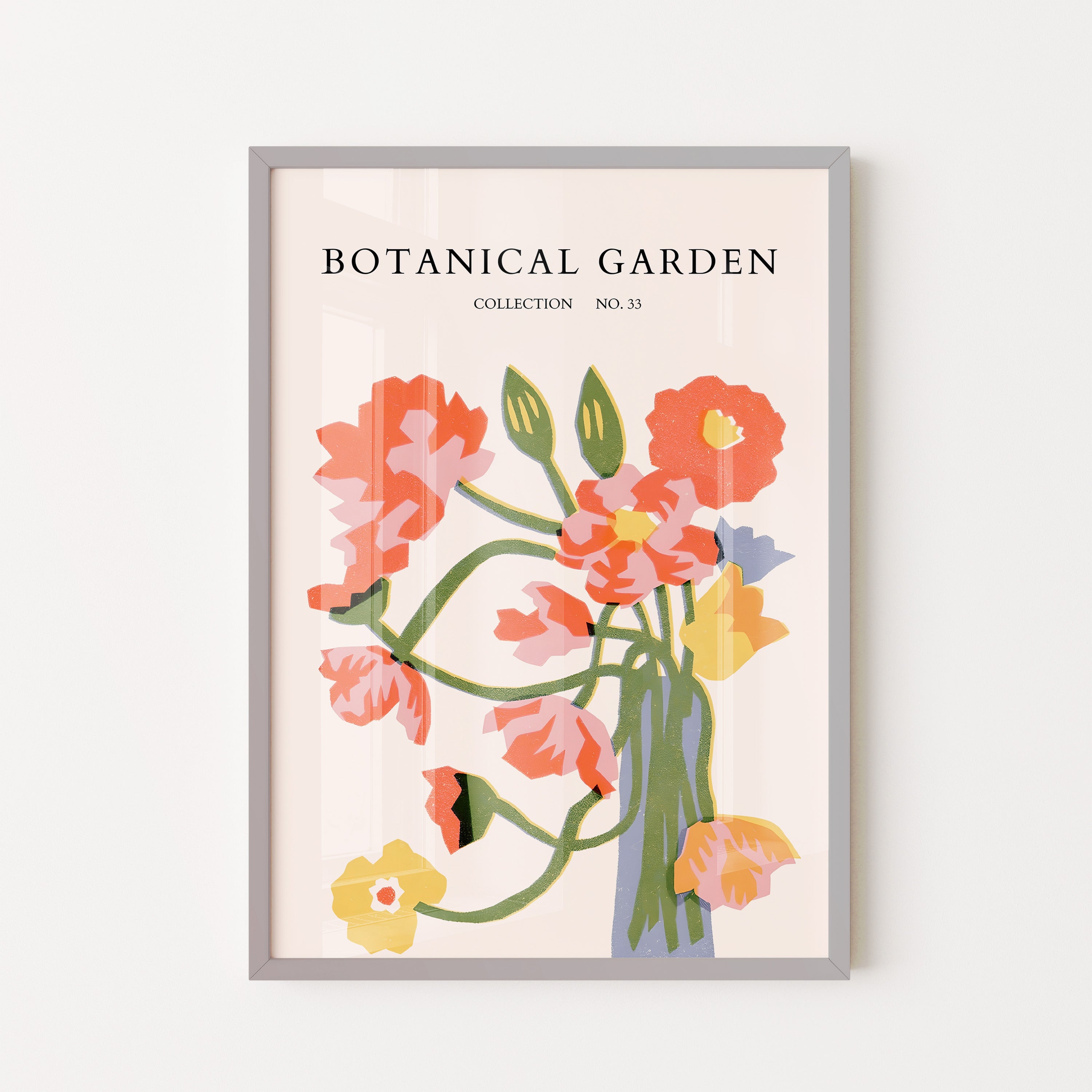 Botanical Garden Expressive Floral Form