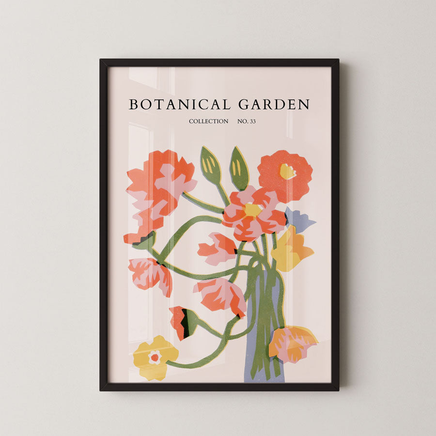 Botanical Garden Expressive Floral Form