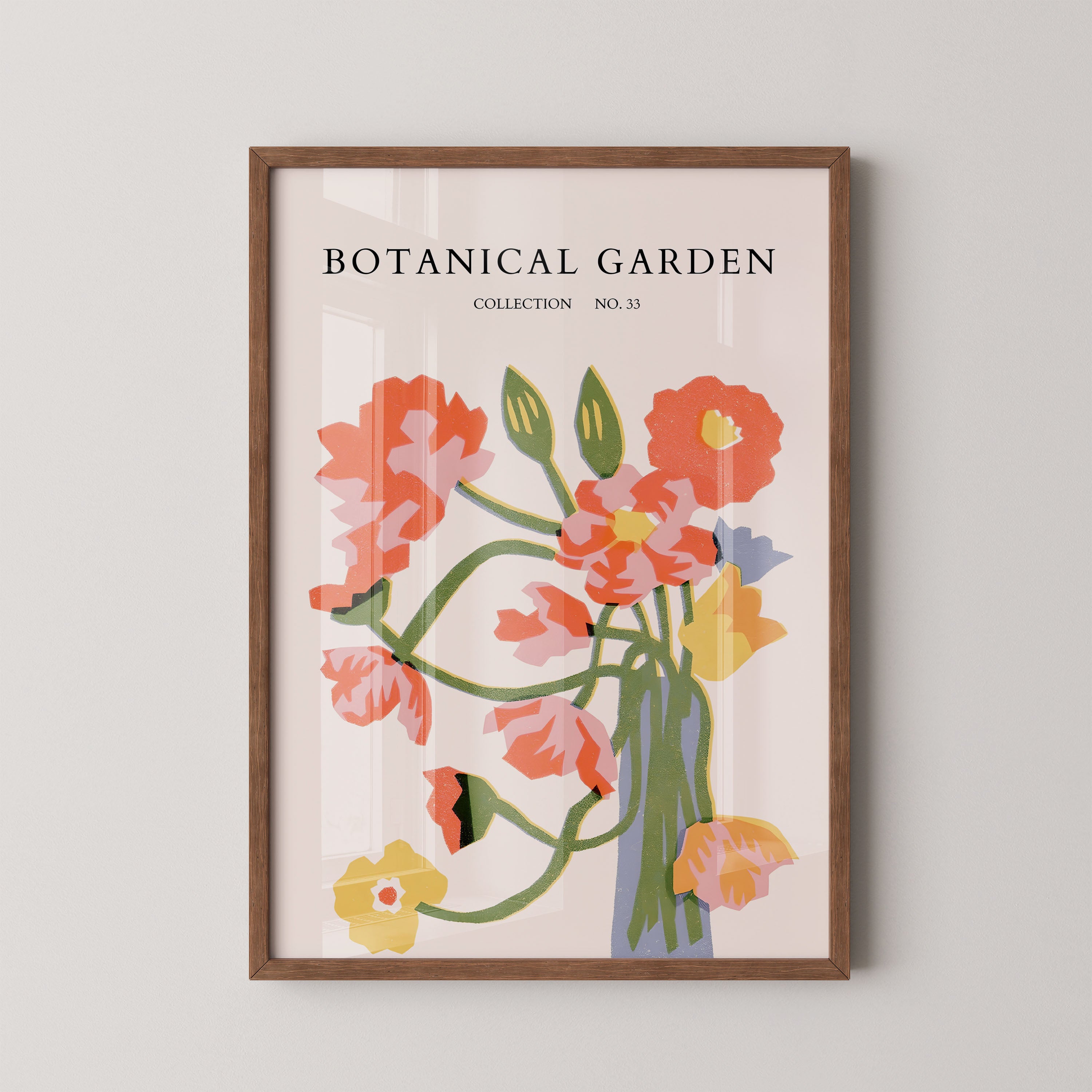 Botanical Garden Expressive Floral Form
