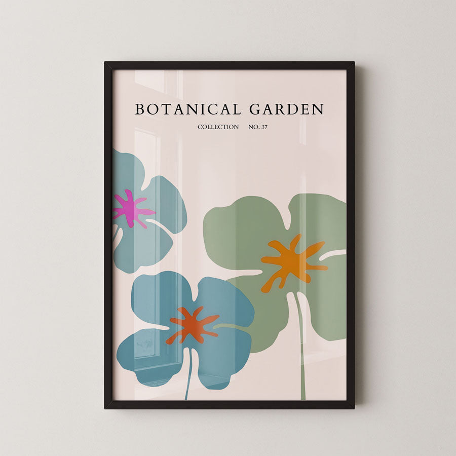 Botanical Garden Abstract Floral Shapes