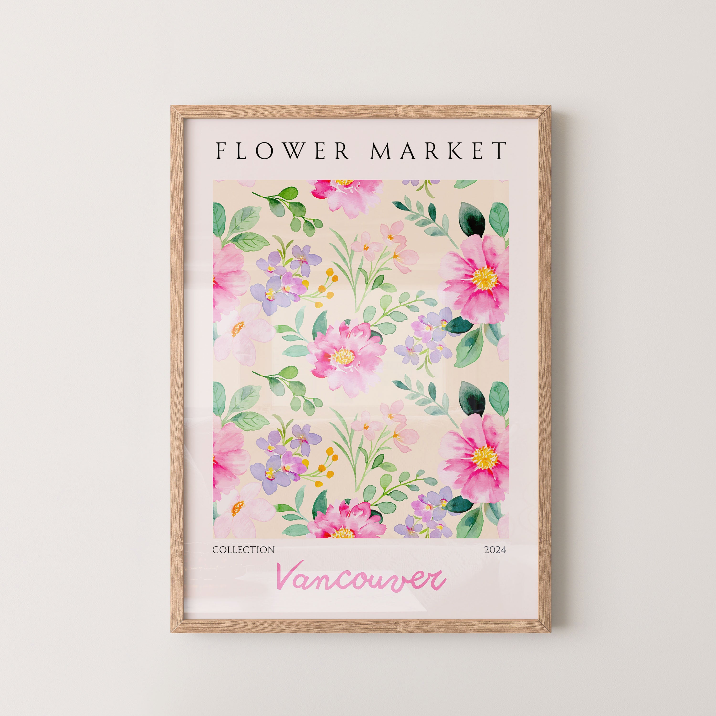 Vancouver Soft Floral Bloom Pattern
