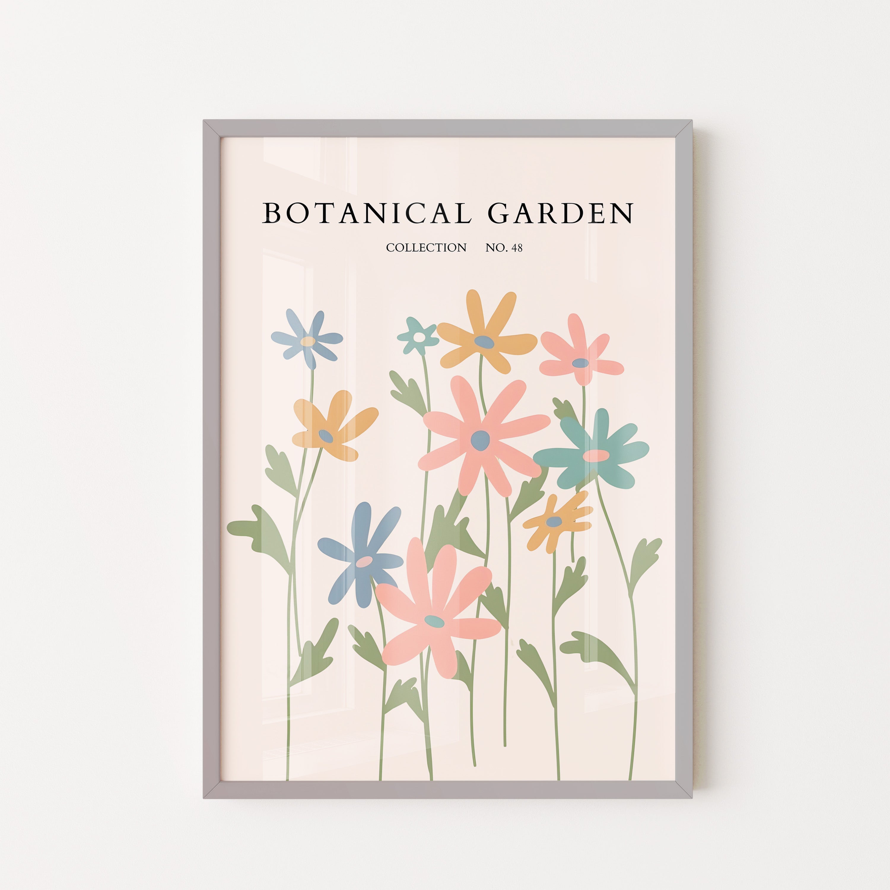 Botanical Garden Playful Floral Stems