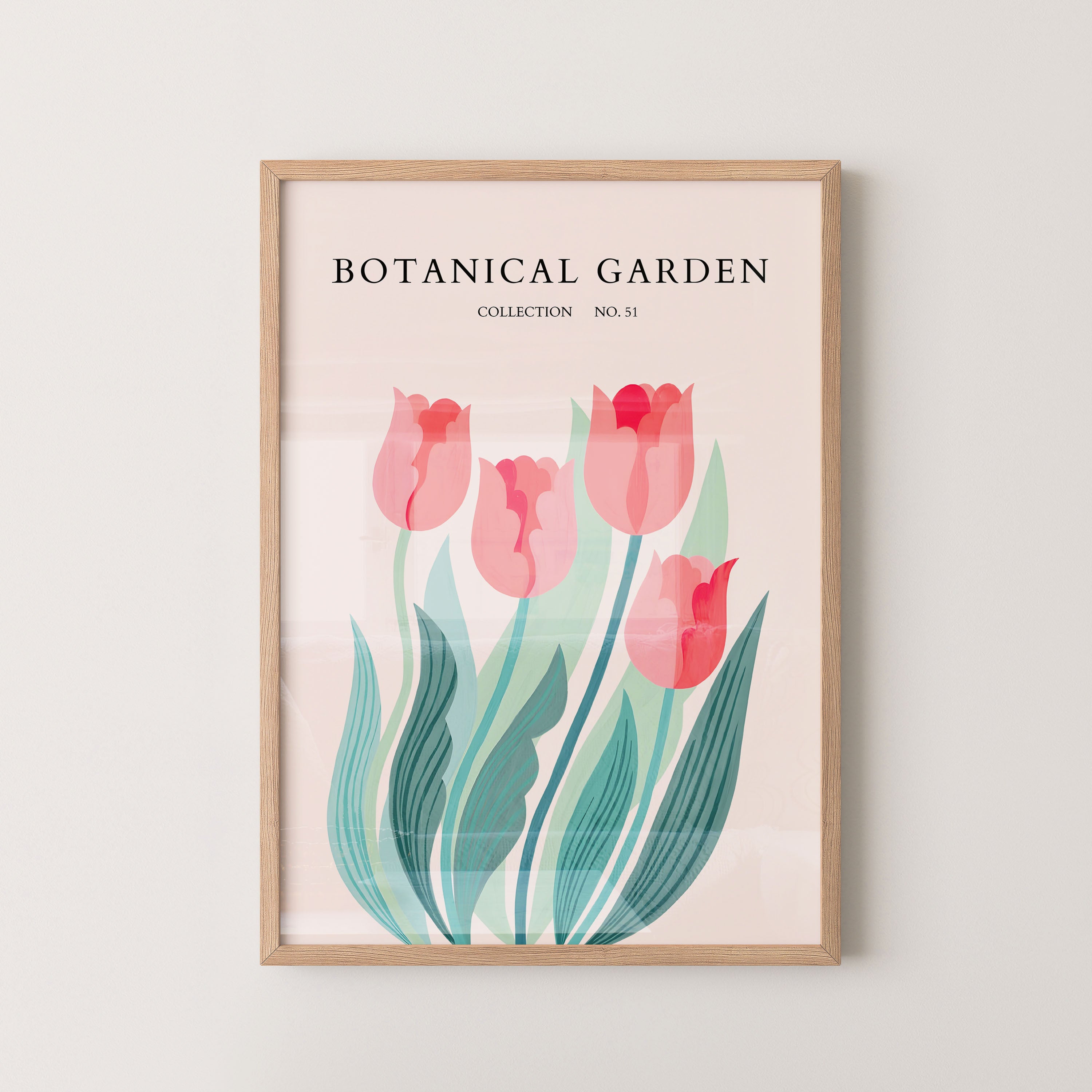 Botanical Garden Tulip Modern Form