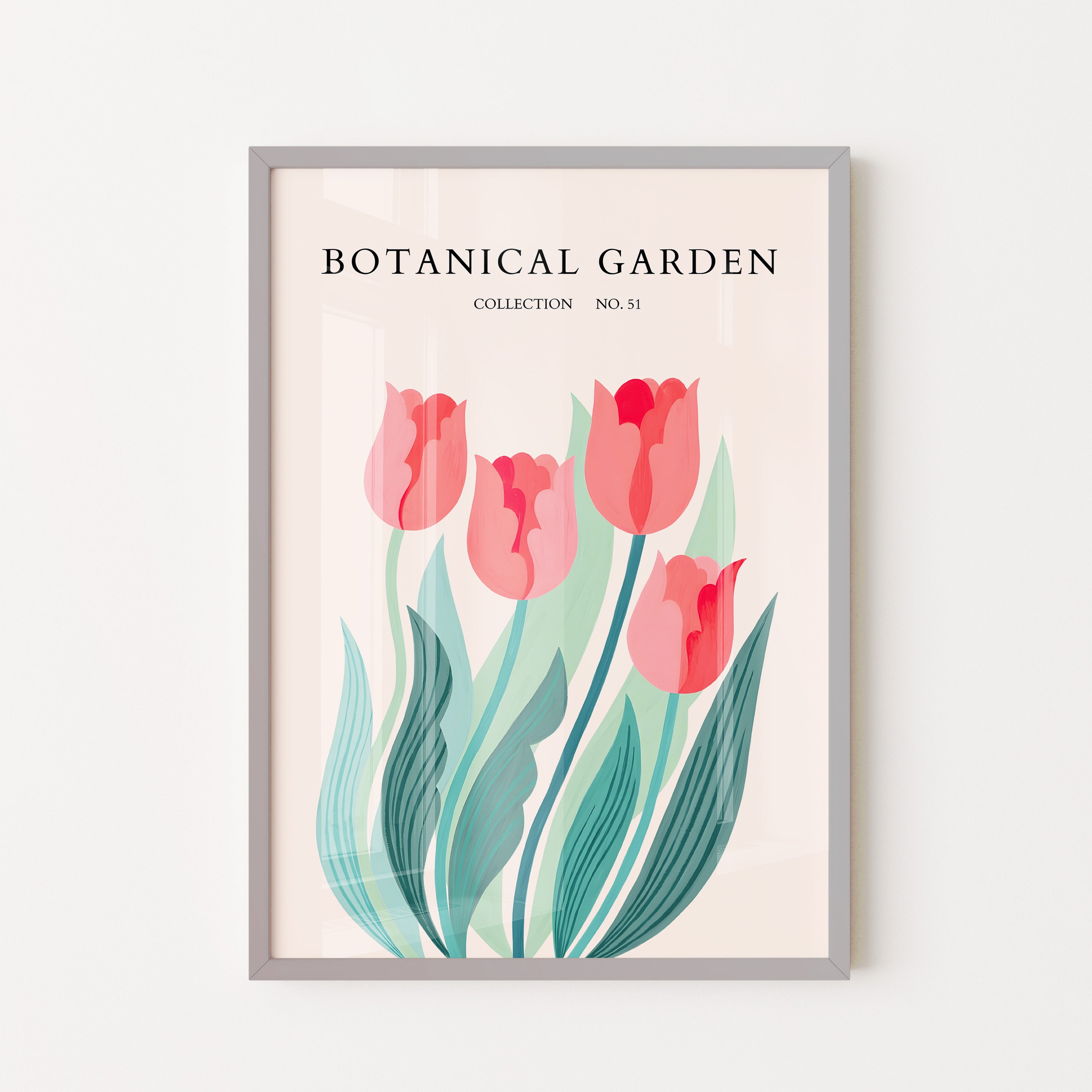 Botanical Garden Tulip Modern Form