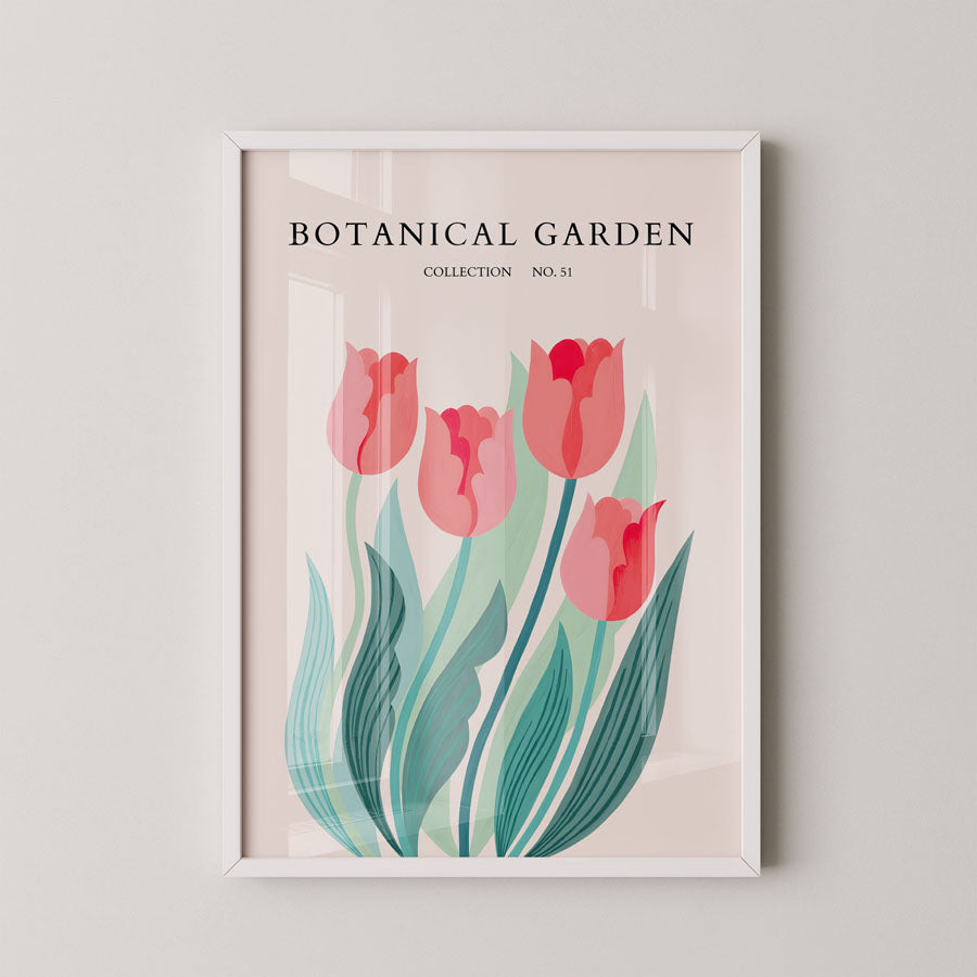 Botanical Garden Tulip Modern Form