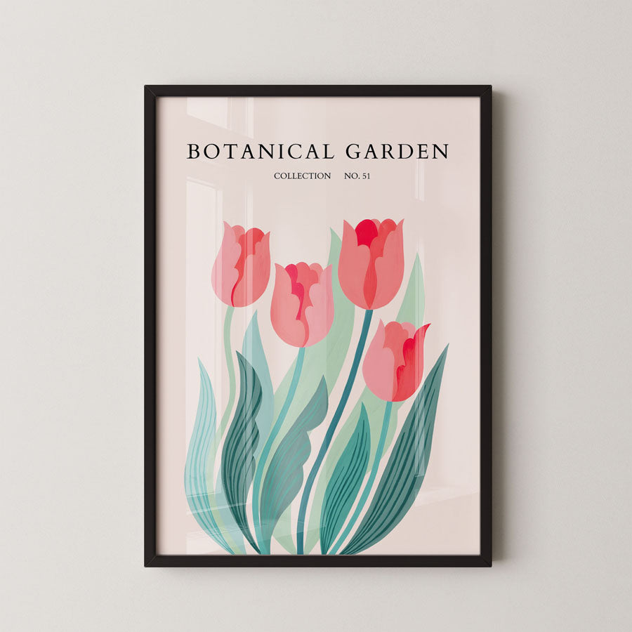 Botanical Garden Tulip Modern Form