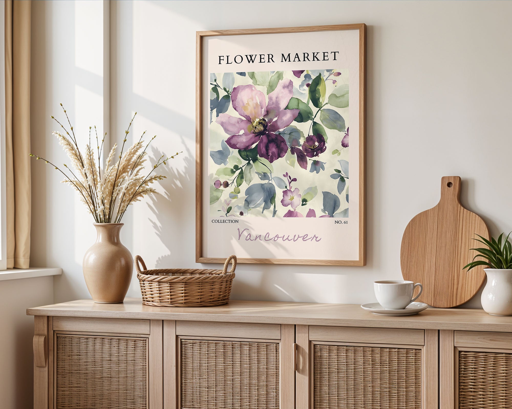 Vancouver Floral Watercolor Bloom